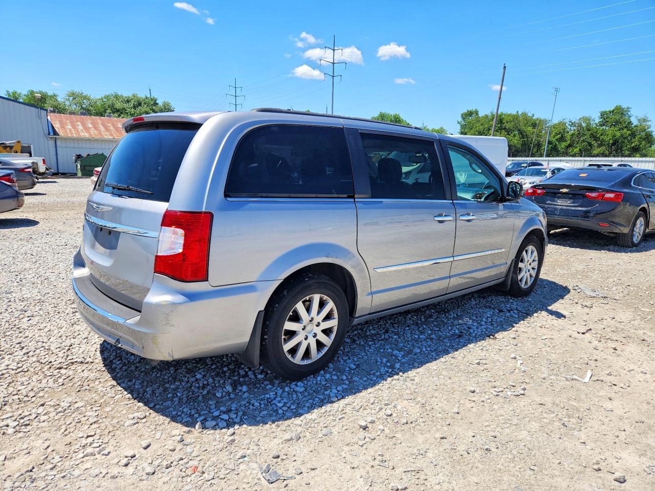 2015 Chrysler Town & Country Touring Silver vin: 2C4RC1BG7FR711756