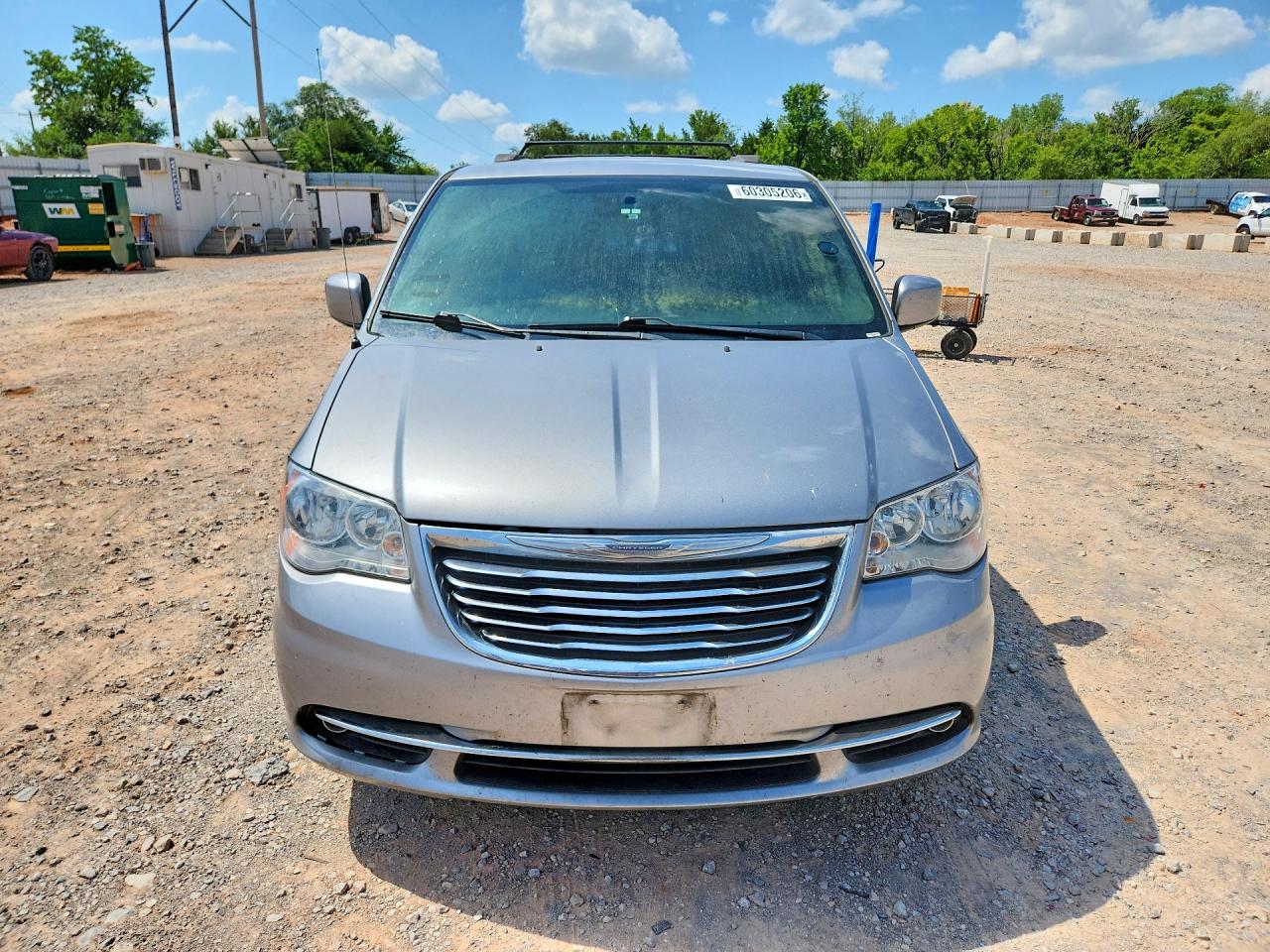 2015 Chrysler Town & Country Touring Silver vin: 2C4RC1BG7FR751531
