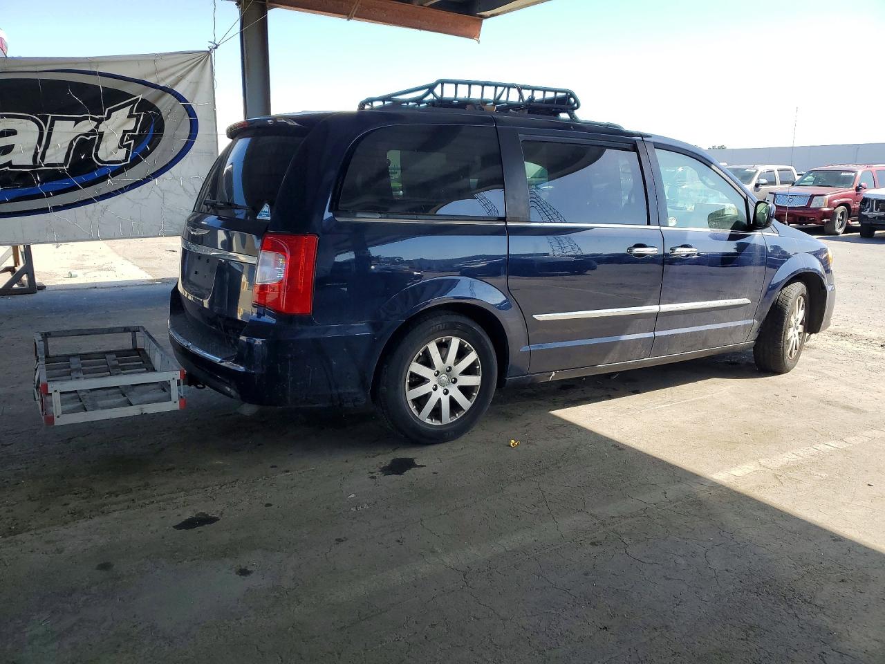2015 Chrysler Town & Country Touring Blue vin: 2C4RC1BG7FR753750