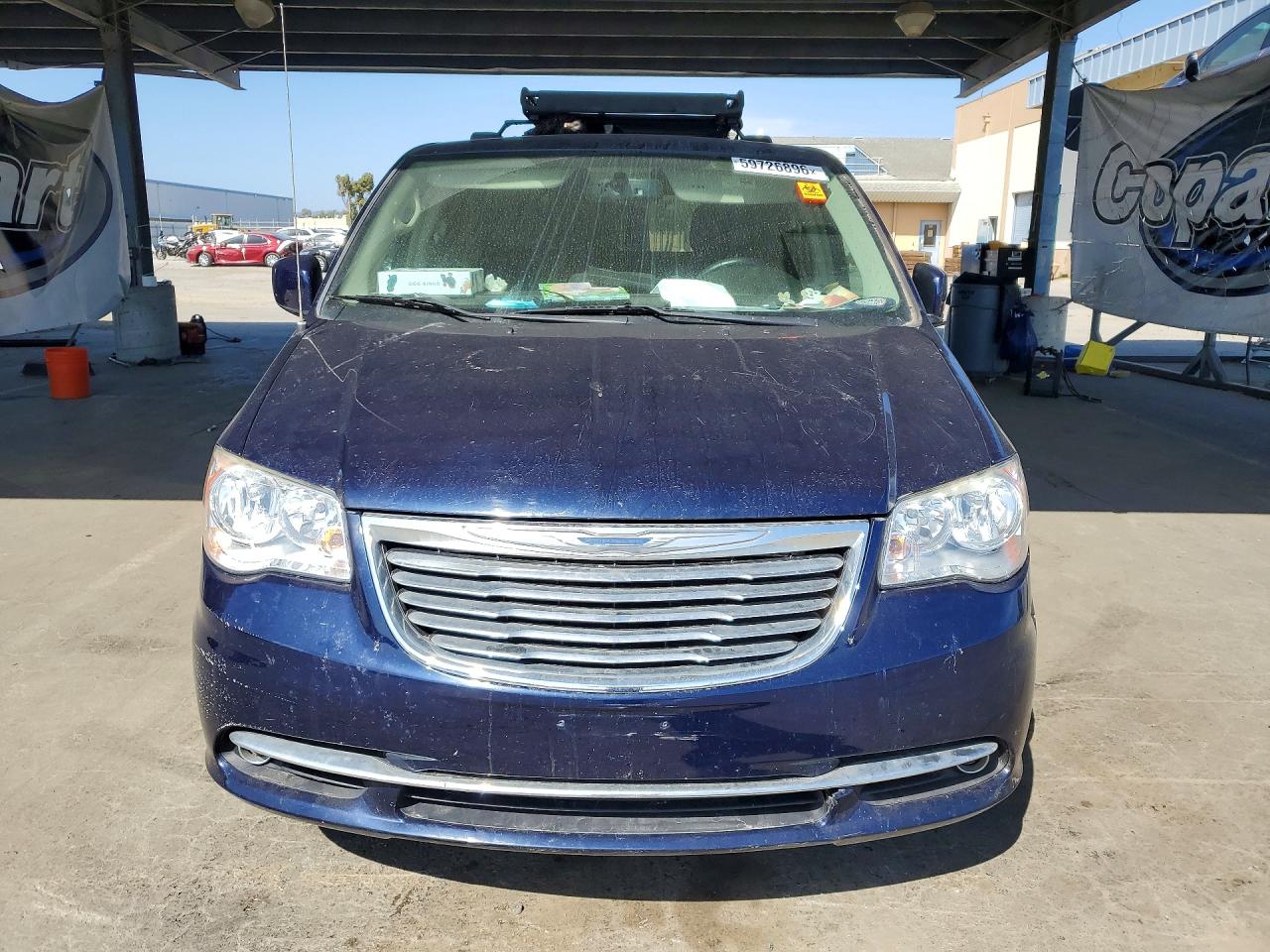2015 Chrysler Town & Country Touring Blue vin: 2C4RC1BG7FR753750