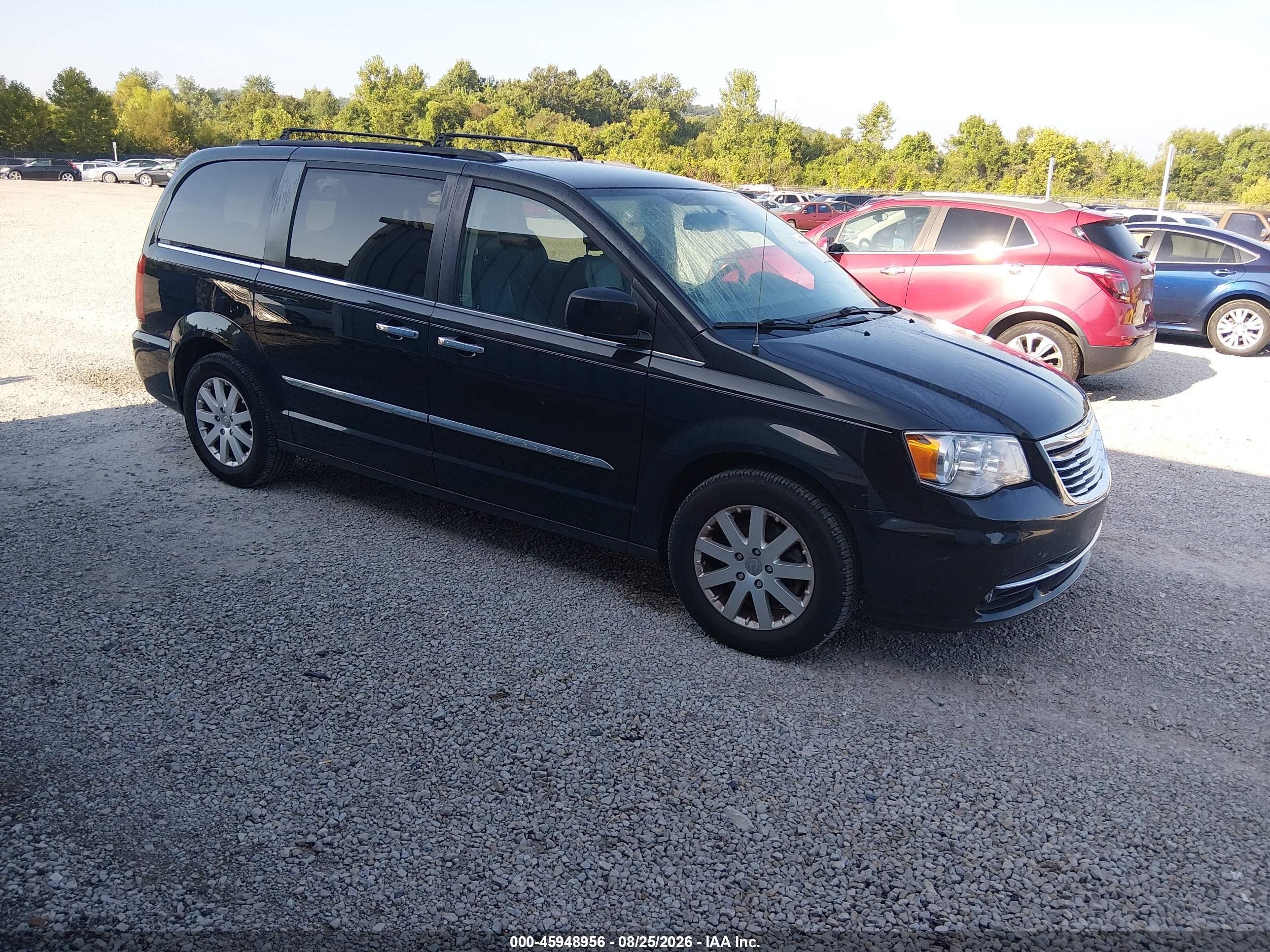 2016 Chrysler Town & Country Touring Black vin: 2C4RC1BG7GR158981