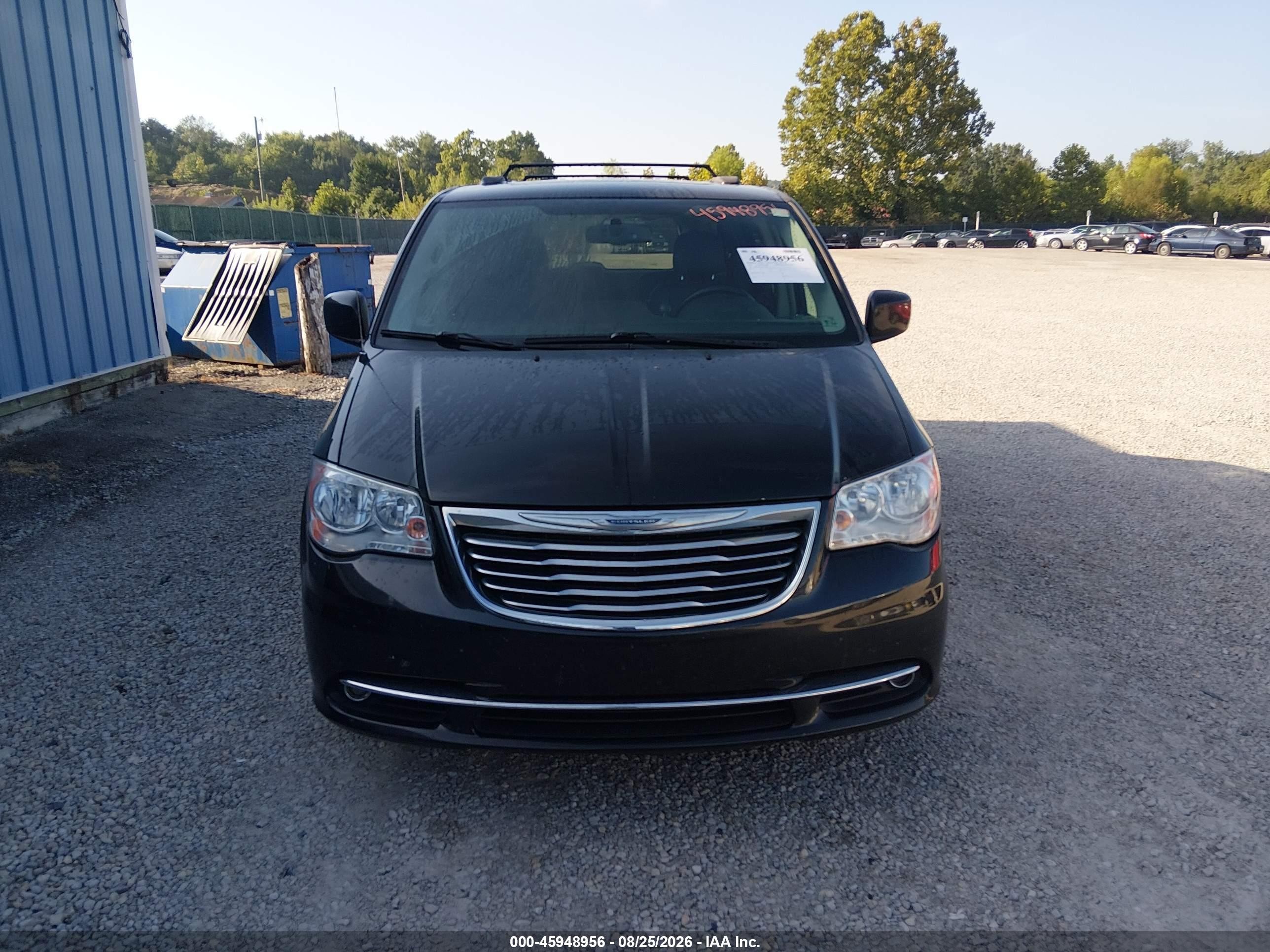2016 Chrysler Town & Country Touring Black vin: 2C4RC1BG7GR158981