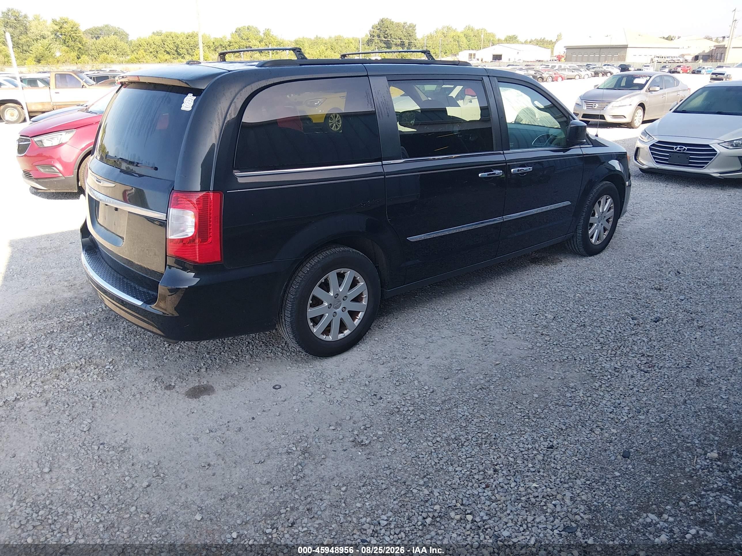2016 Chrysler Town & Country Touring Black vin: 2C4RC1BG7GR158981