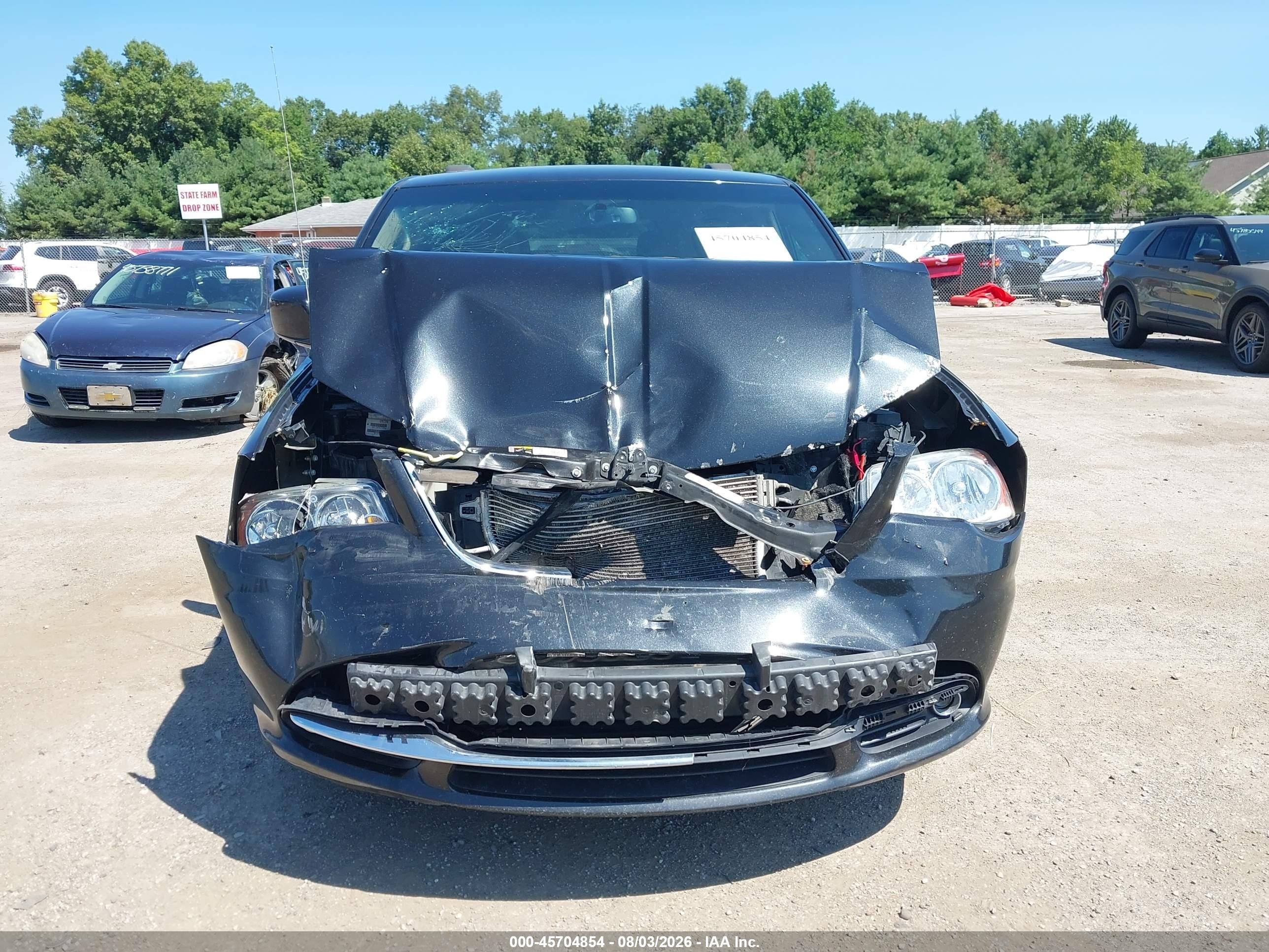 2016 Chrysler Town & Country Touring Black vin: 2C4RC1BG7GR230276
