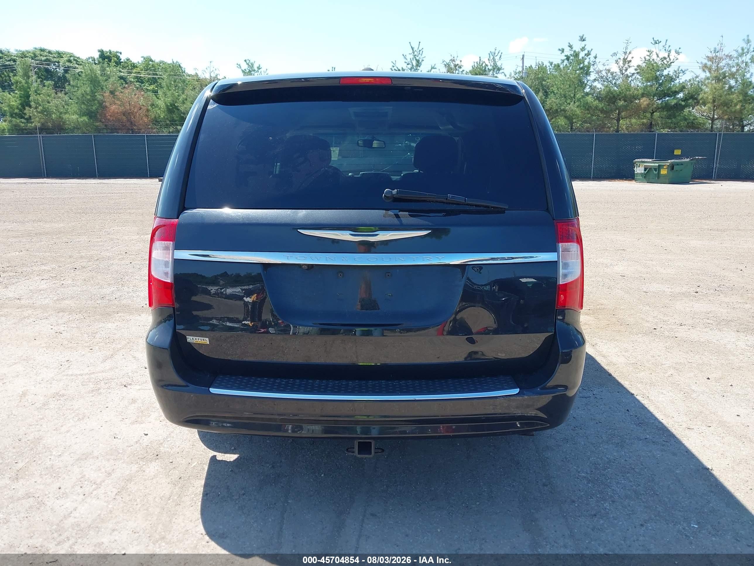 2016 Chrysler Town & Country Touring Black vin: 2C4RC1BG7GR230276