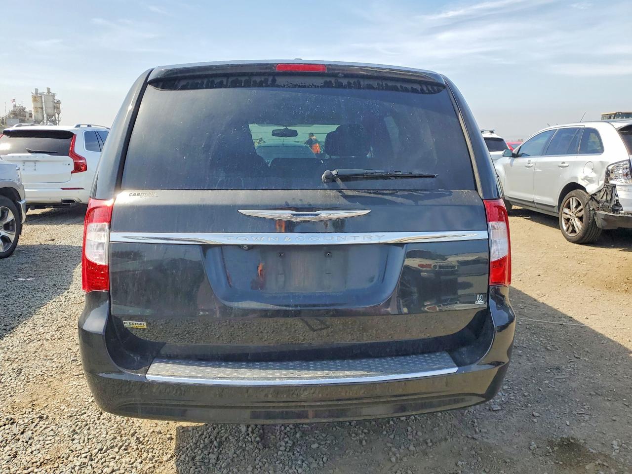 2016 Chrysler Town & Country Touring Black vin: 2C4RC1BG7GR290901