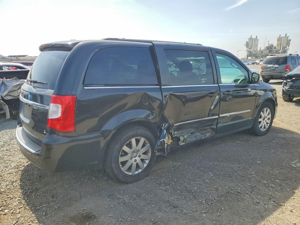 2016 Chrysler Town & Country Touring Black vin: 2C4RC1BG7GR290901