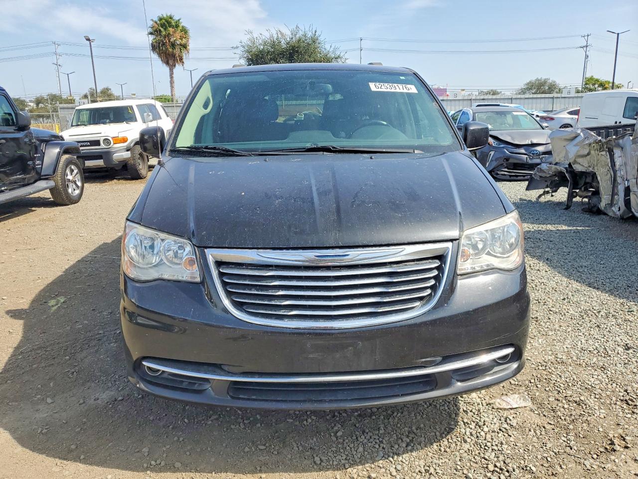 2016 Chrysler Town & Country Touring Black vin: 2C4RC1BG7GR290901