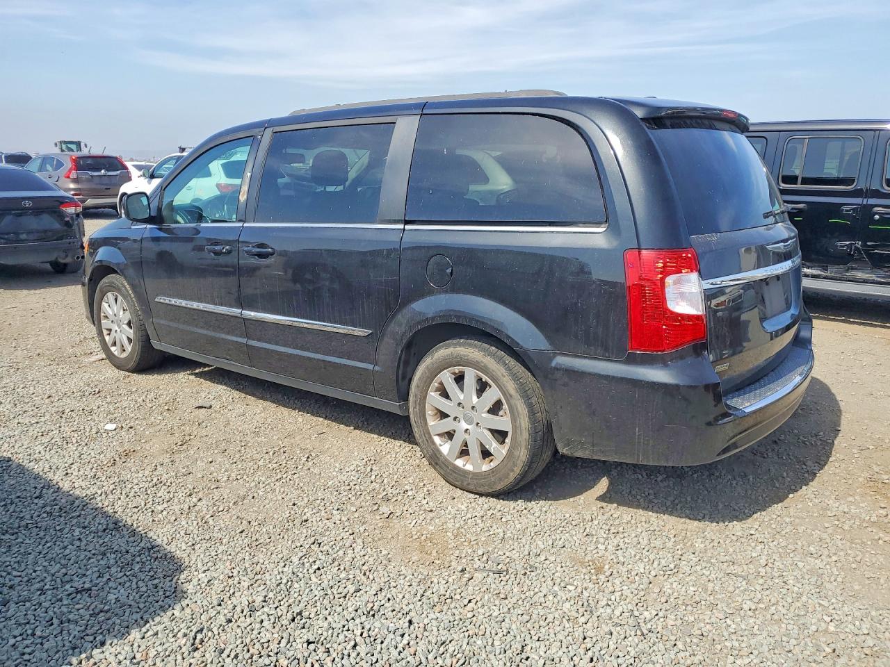 2016 Chrysler Town & Country Touring Black vin: 2C4RC1BG7GR290901