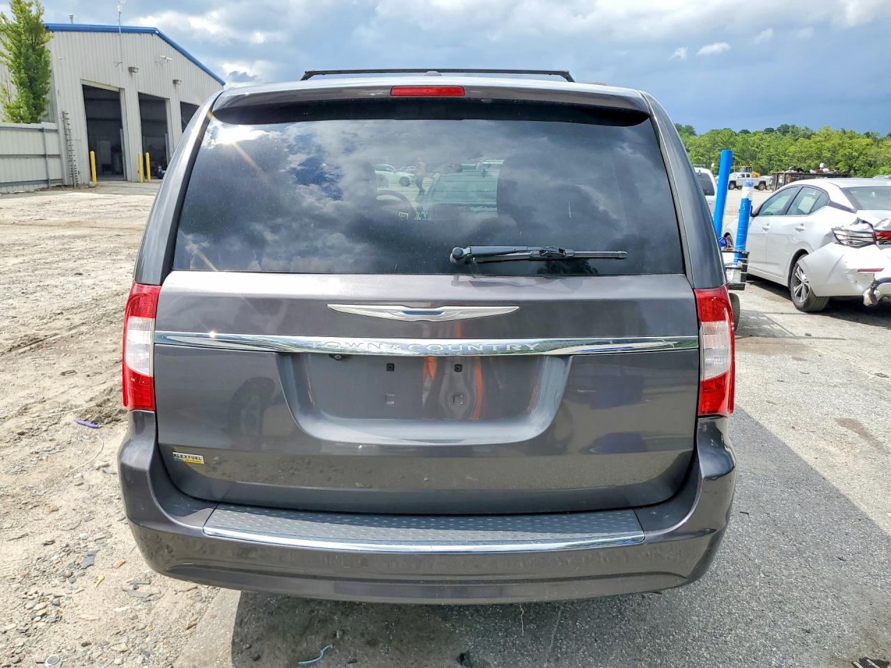2016 Chrysler Town & Country Touring Gray vin: 2C4RC1BG7GR295077