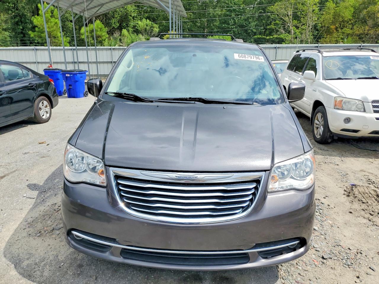 2016 Chrysler Town & Country Touring Gray vin: 2C4RC1BG7GR295077