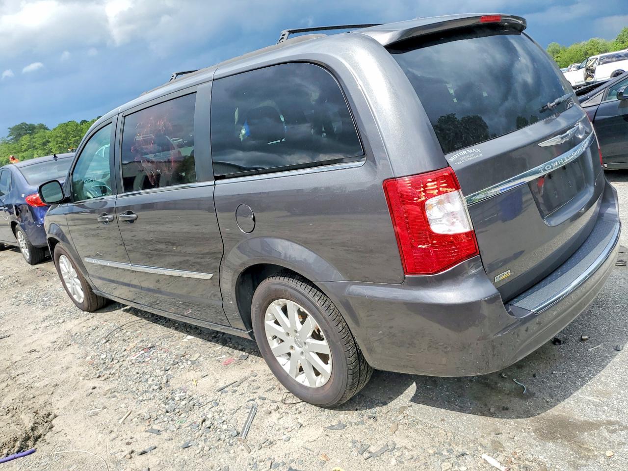 2016 Chrysler Town & Country Touring Gray vin: 2C4RC1BG7GR295077