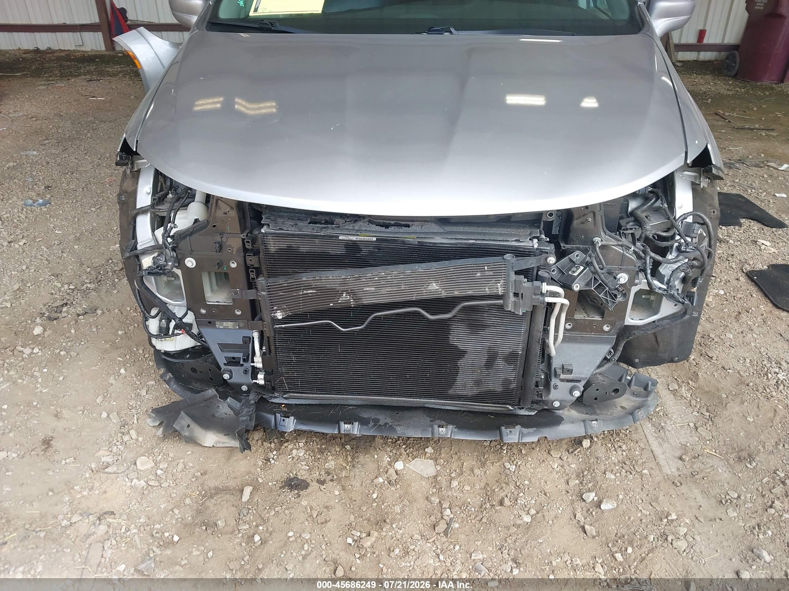 2019 Chrysler Pacifica Touring L Серебряный vin: 2C4RC1BG7KR547970