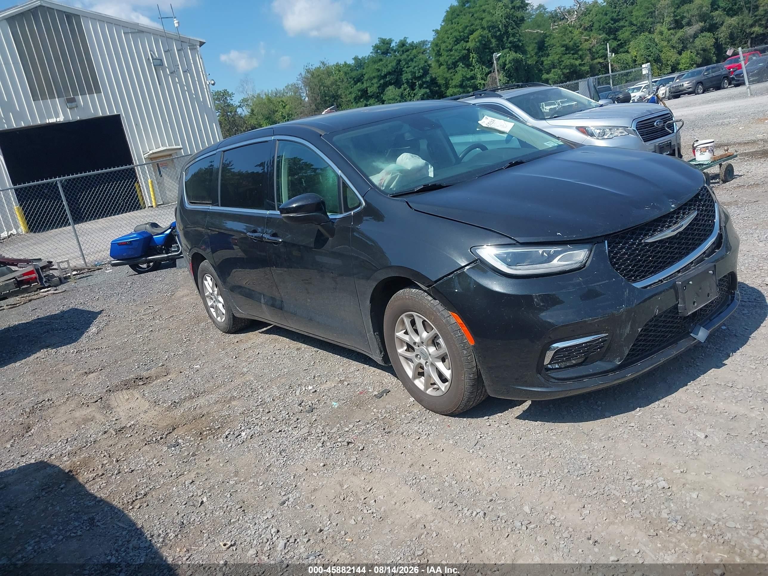 2023 Chrysler Pacifica Touring L Черный vin: 2C4RC1BG7PR607558