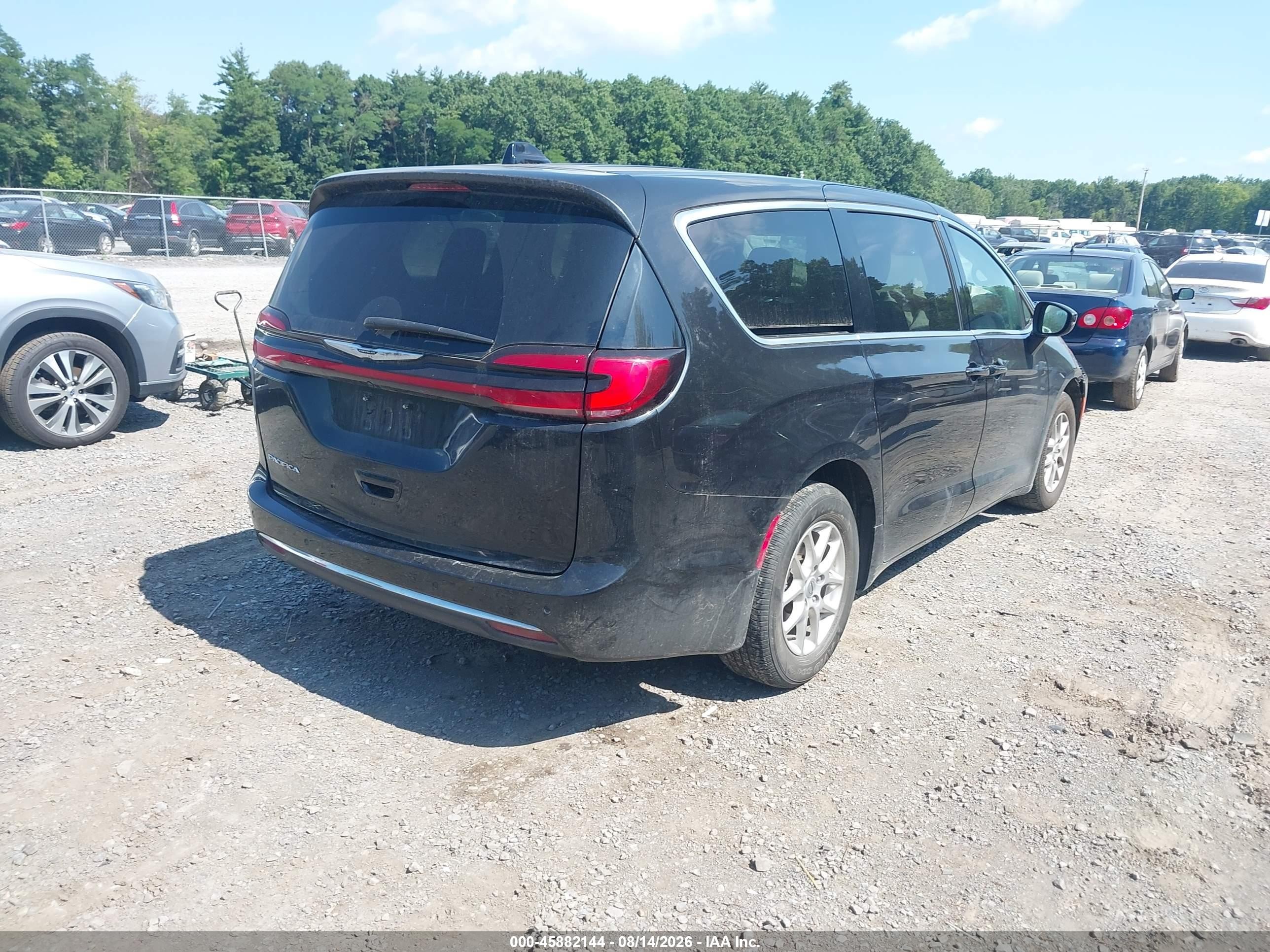 2023 Chrysler Pacifica Touring L Black vin: 2C4RC1BG7PR607558