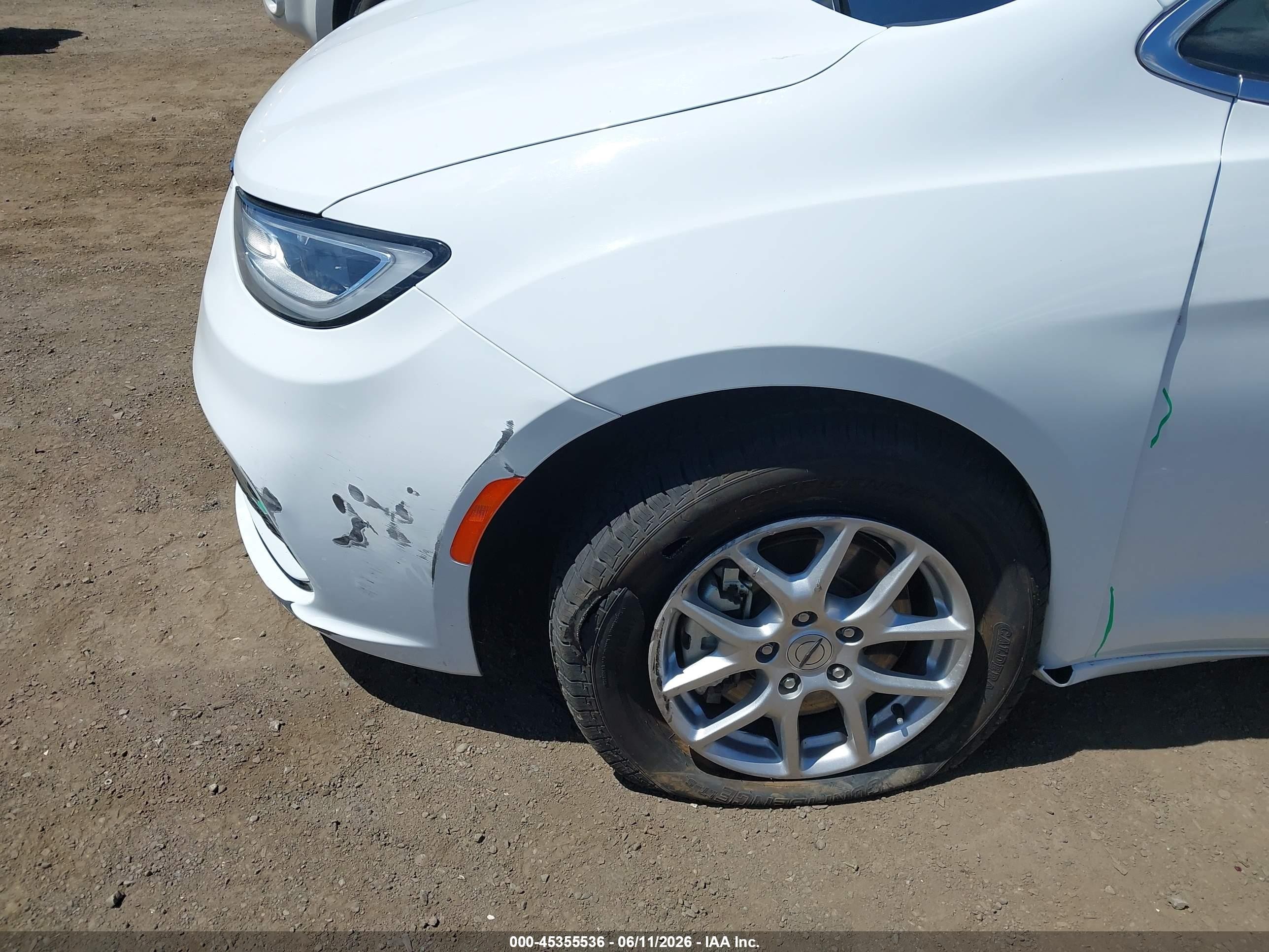 2025 Chrysler Pacifica Select White vin: 2C4RC1BG7SR509588