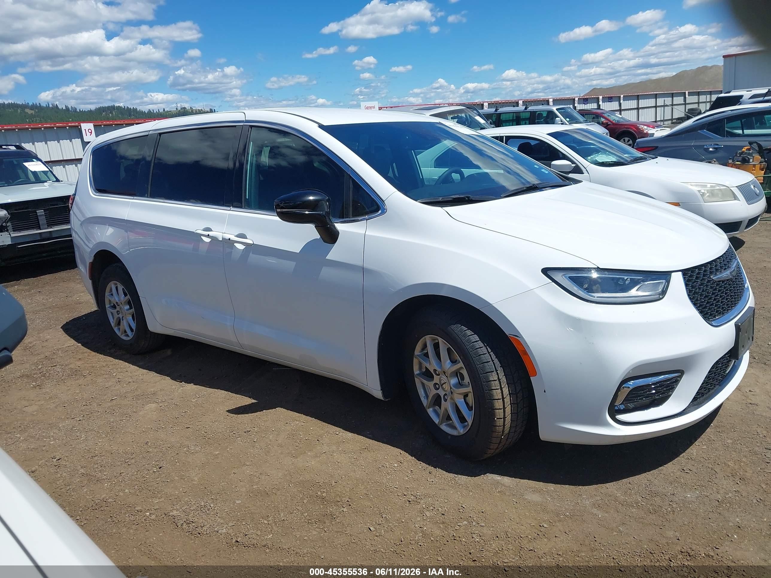 2025 Chrysler Pacifica Select White vin: 2C4RC1BG7SR509588