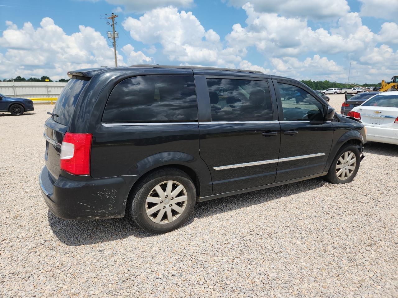 2012 Chrysler Town & Country Touring Black vin: 2C4RC1BG8CR269775
