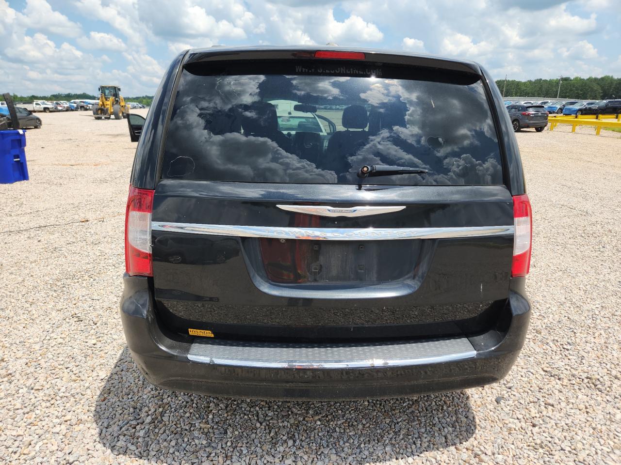 2012 Chrysler Town & Country Touring Black vin: 2C4RC1BG8CR269775