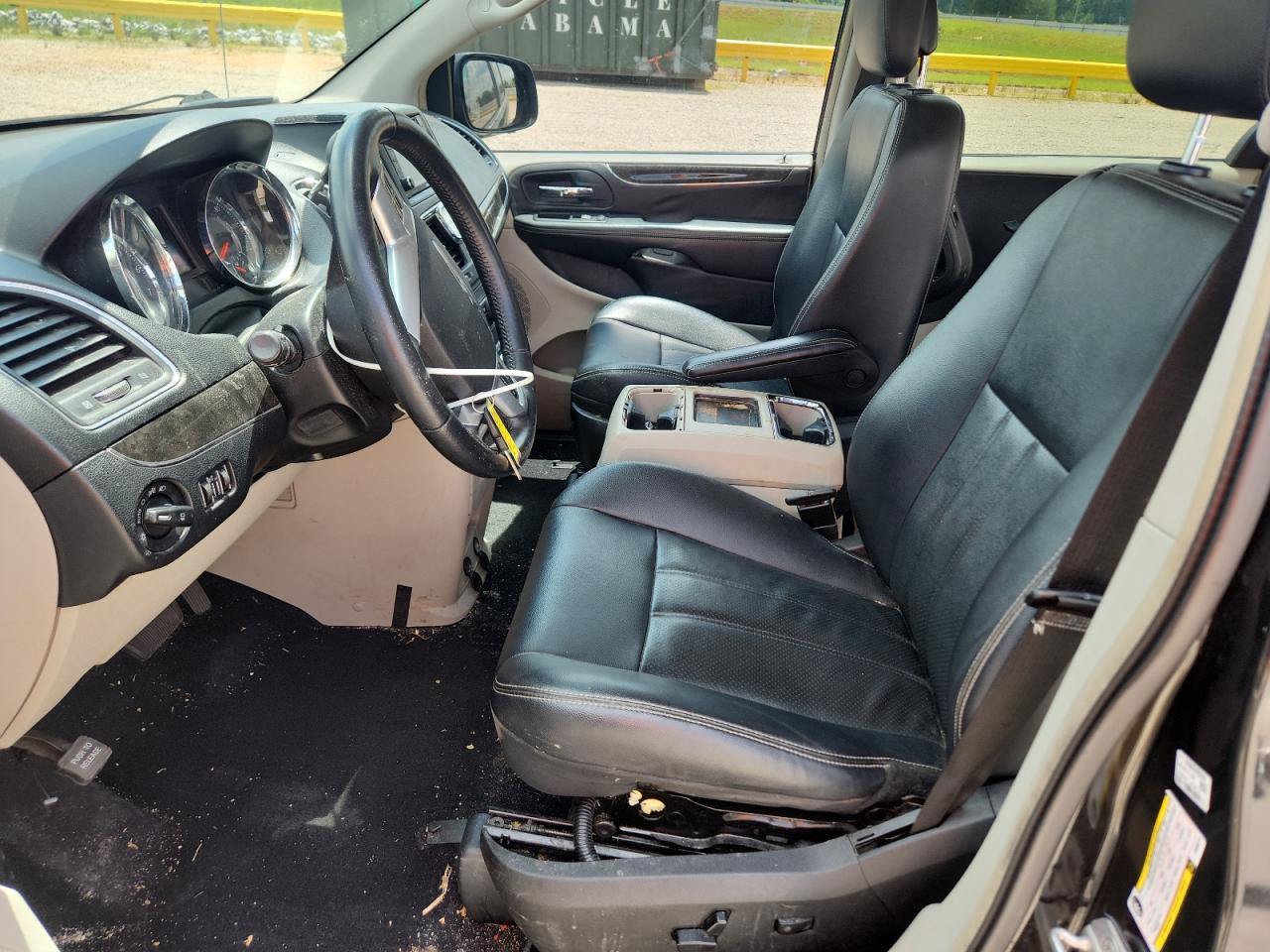 2012 Chrysler Town & Country Touring Black vin: 2C4RC1BG8CR269775