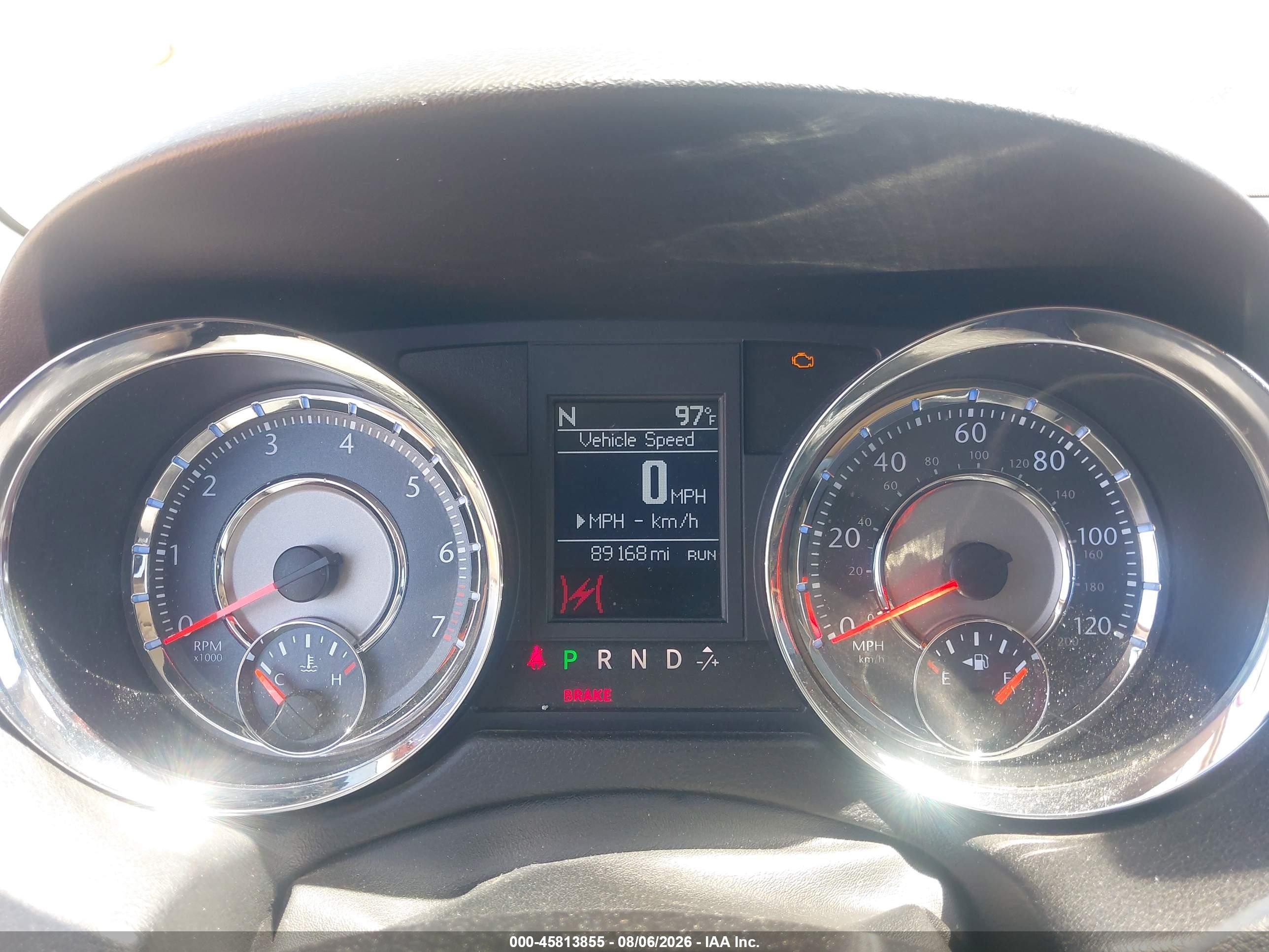 2012 Chrysler Town & Country Touring Red vin: 2C4RC1BG8CR383243