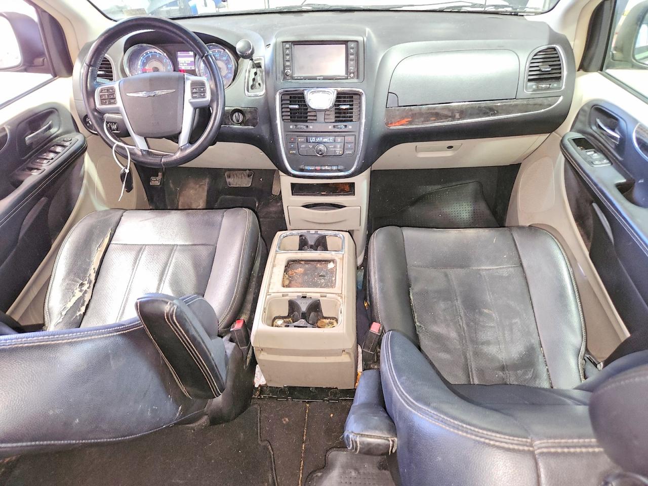 2012 Chrysler Town & Country Touring Угольный vin: 2C4RC1BG8CR411476