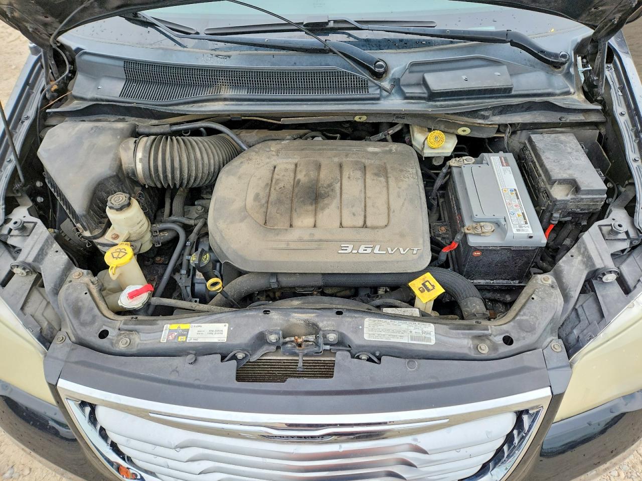 2013 Chrysler Town & Country Touring Black vin: 2C4RC1BG8DR564277