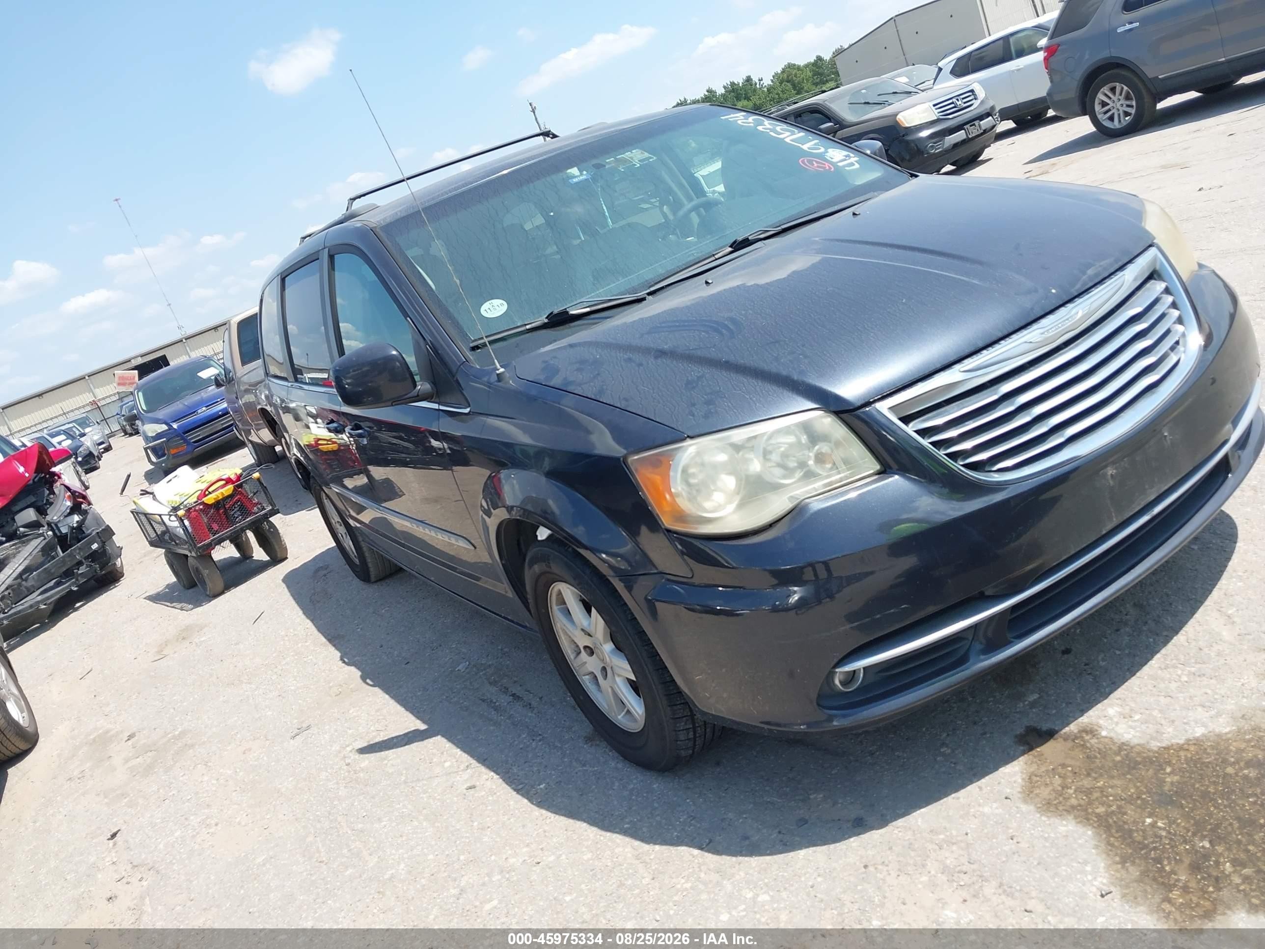 2013 Chrysler Town & Country Touring Gray vin: 2C4RC1BG8DR594637