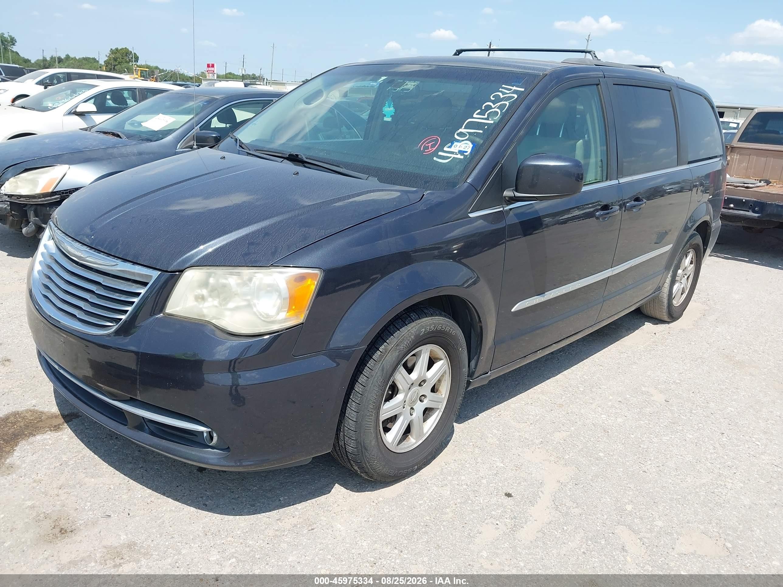 2013 Chrysler Town & Country Touring Gray vin: 2C4RC1BG8DR594637
