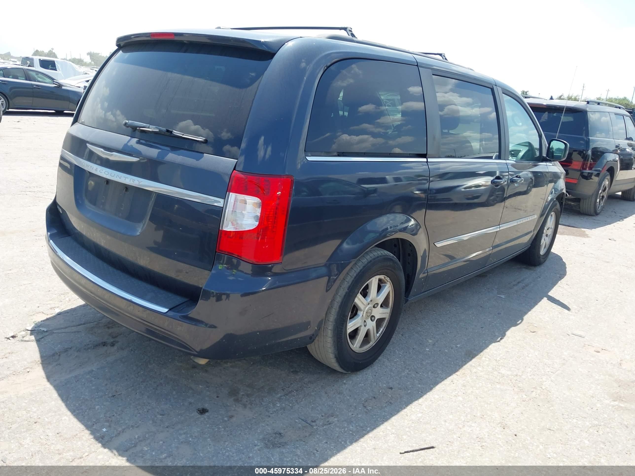 2013 Chrysler Town & Country Touring Gray vin: 2C4RC1BG8DR594637