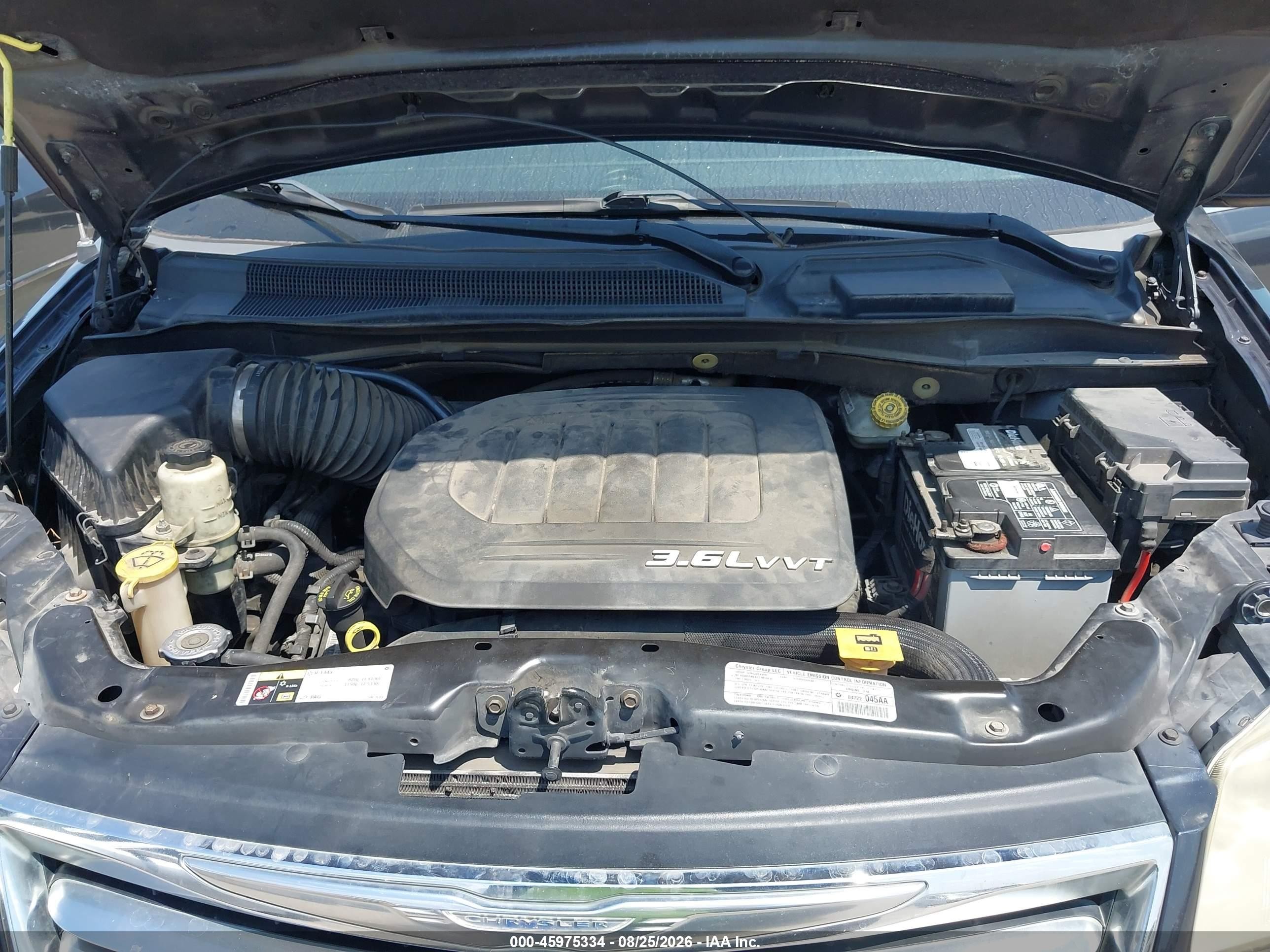 2013 Chrysler Town & Country Touring Gray vin: 2C4RC1BG8DR594637