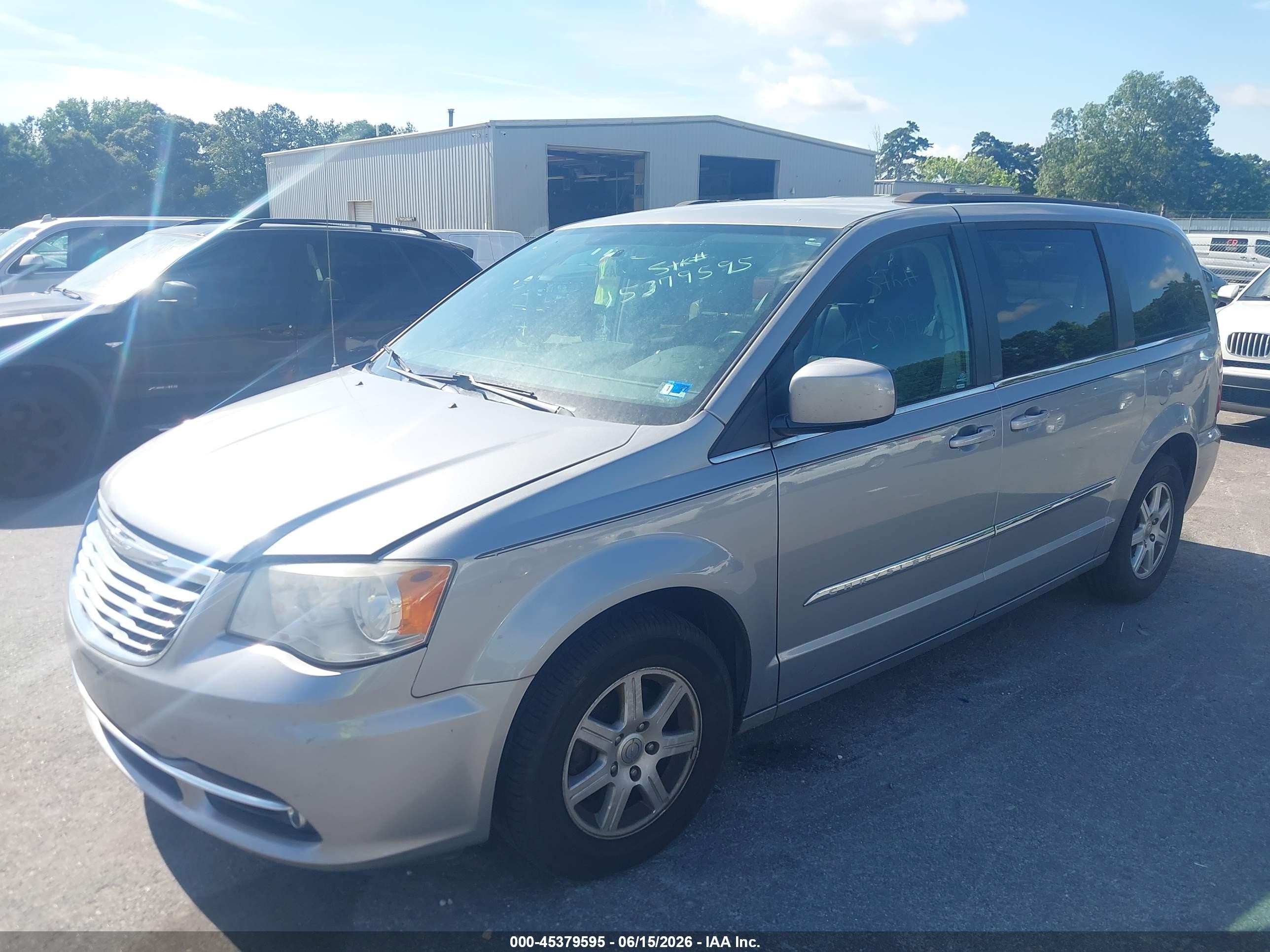 2013 Chrysler Town & Country Touring Gray vin: 2C4RC1BG8DR637860