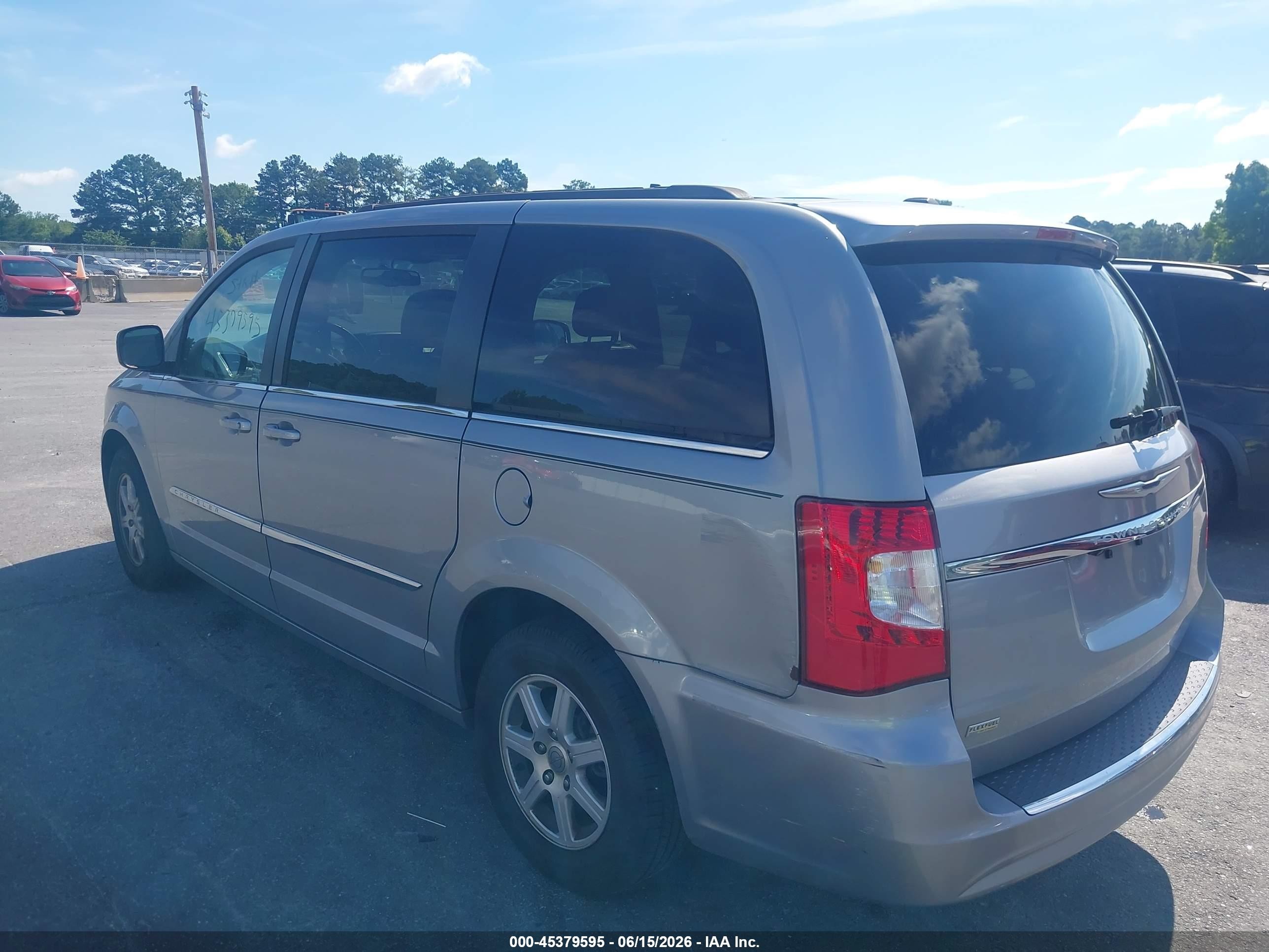 2013 Chrysler Town & Country Touring Gray vin: 2C4RC1BG8DR637860