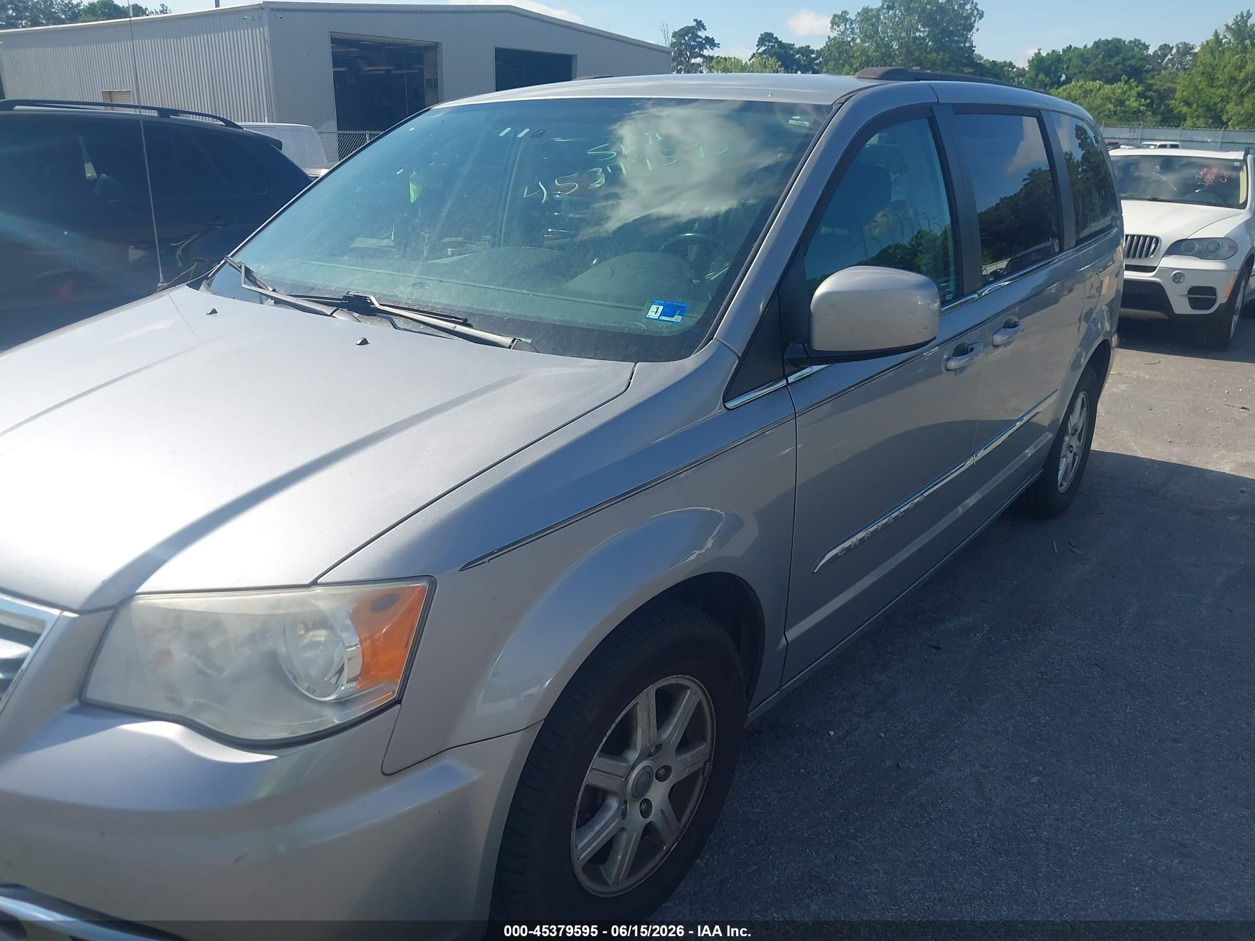 2013 Chrysler Town & Country Touring Gray vin: 2C4RC1BG8DR637860