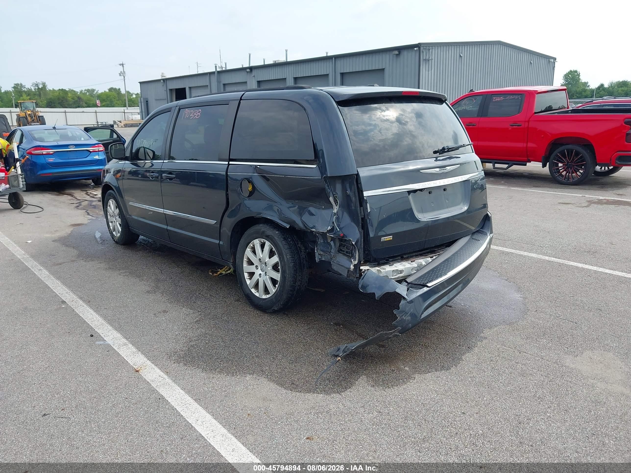 2013 Chrysler Town & Country Touring Blue vin: 2C4RC1BG8DR689182