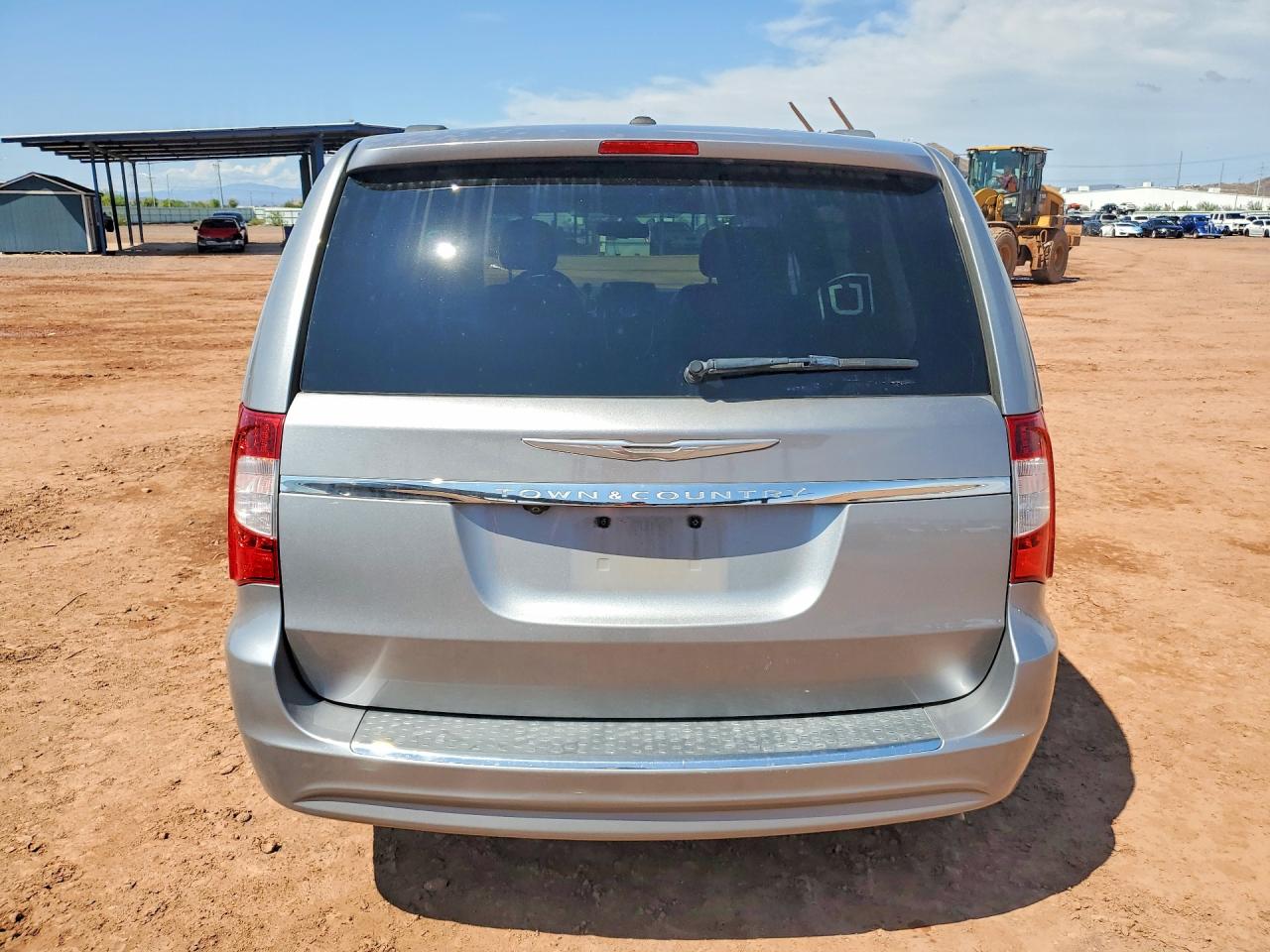 2013 Chrysler Town & Country Touring Silver vin: 2C4RC1BG8DR708393