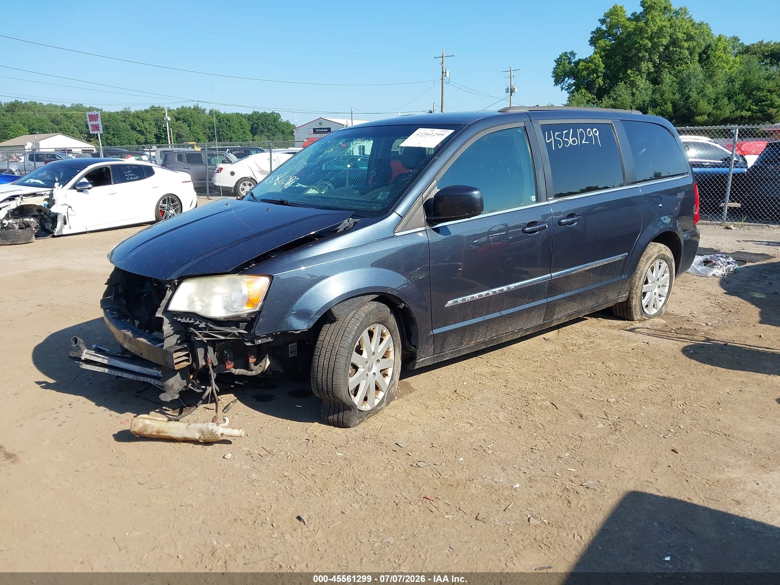 2013 Chrysler Town & Country Touring Black vin: 2C4RC1BG8DR778654