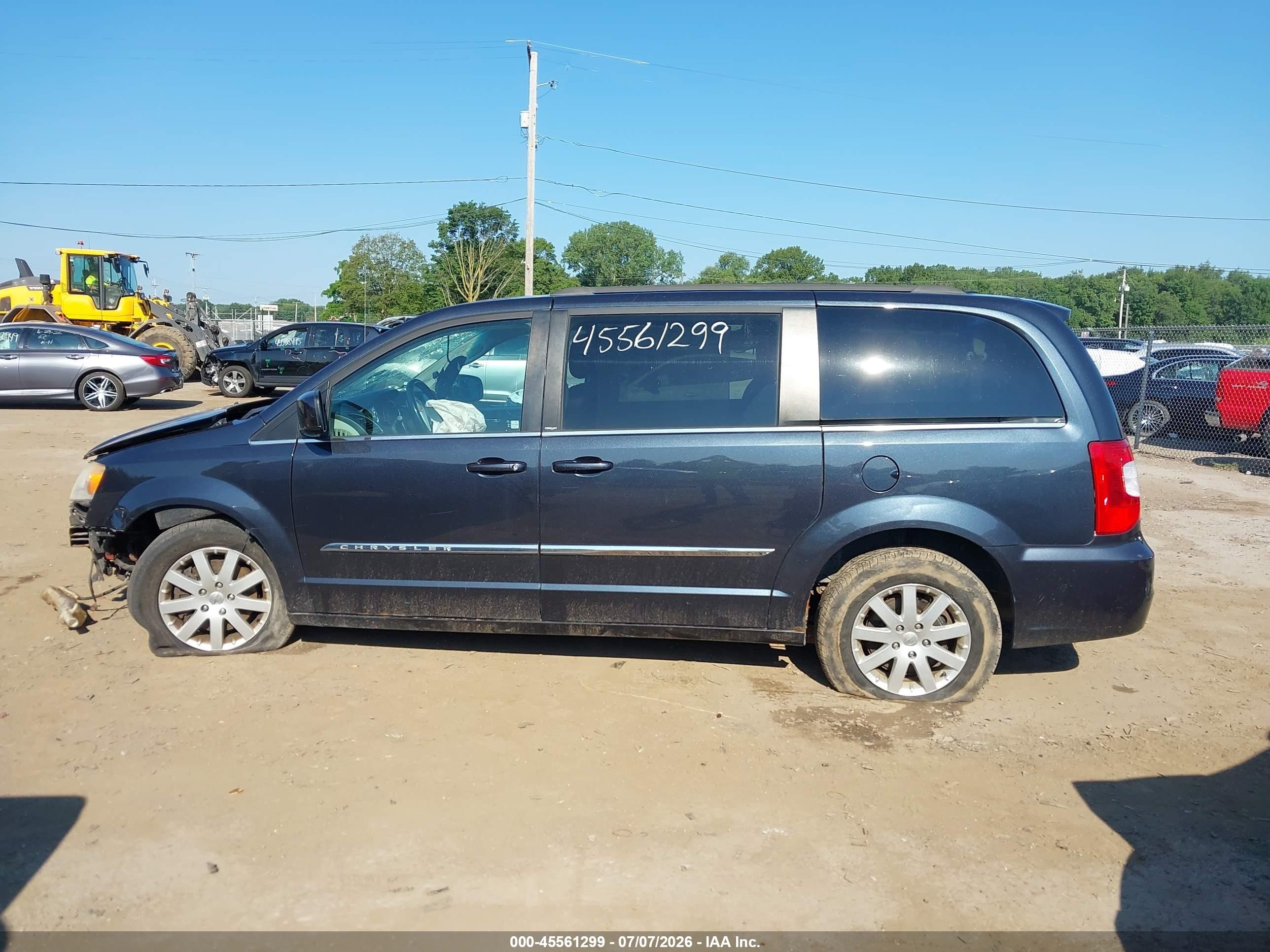 2013 Chrysler Town & Country Touring Black vin: 2C4RC1BG8DR778654