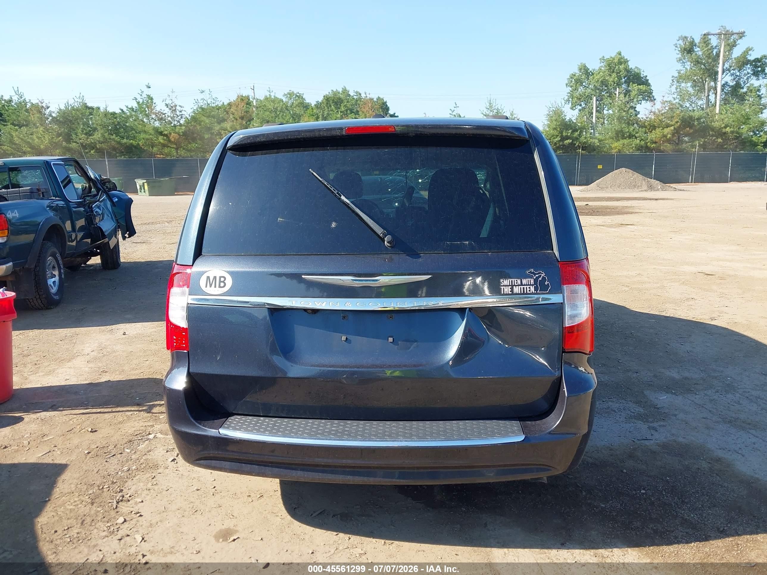 2013 Chrysler Town & Country Touring Black vin: 2C4RC1BG8DR778654