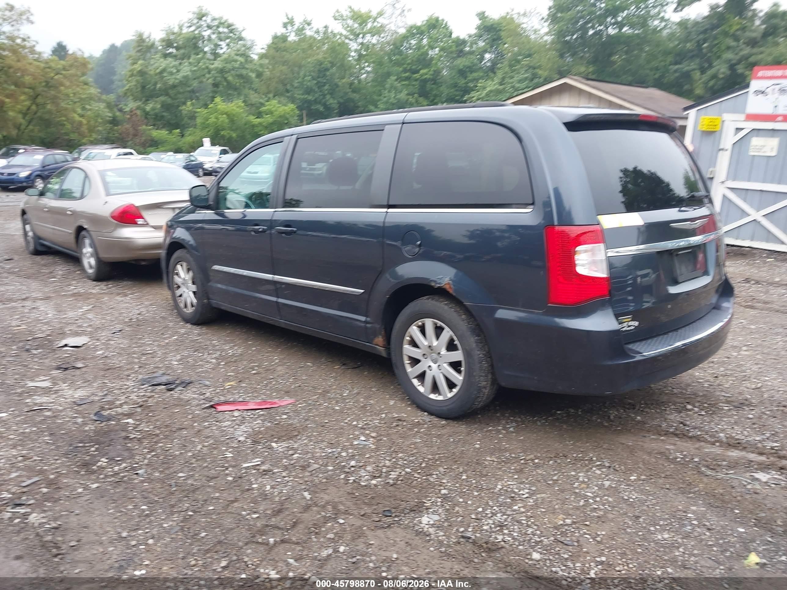 2013 Chrysler Town & Country Touring Gray vin: 2C4RC1BG8DR793414