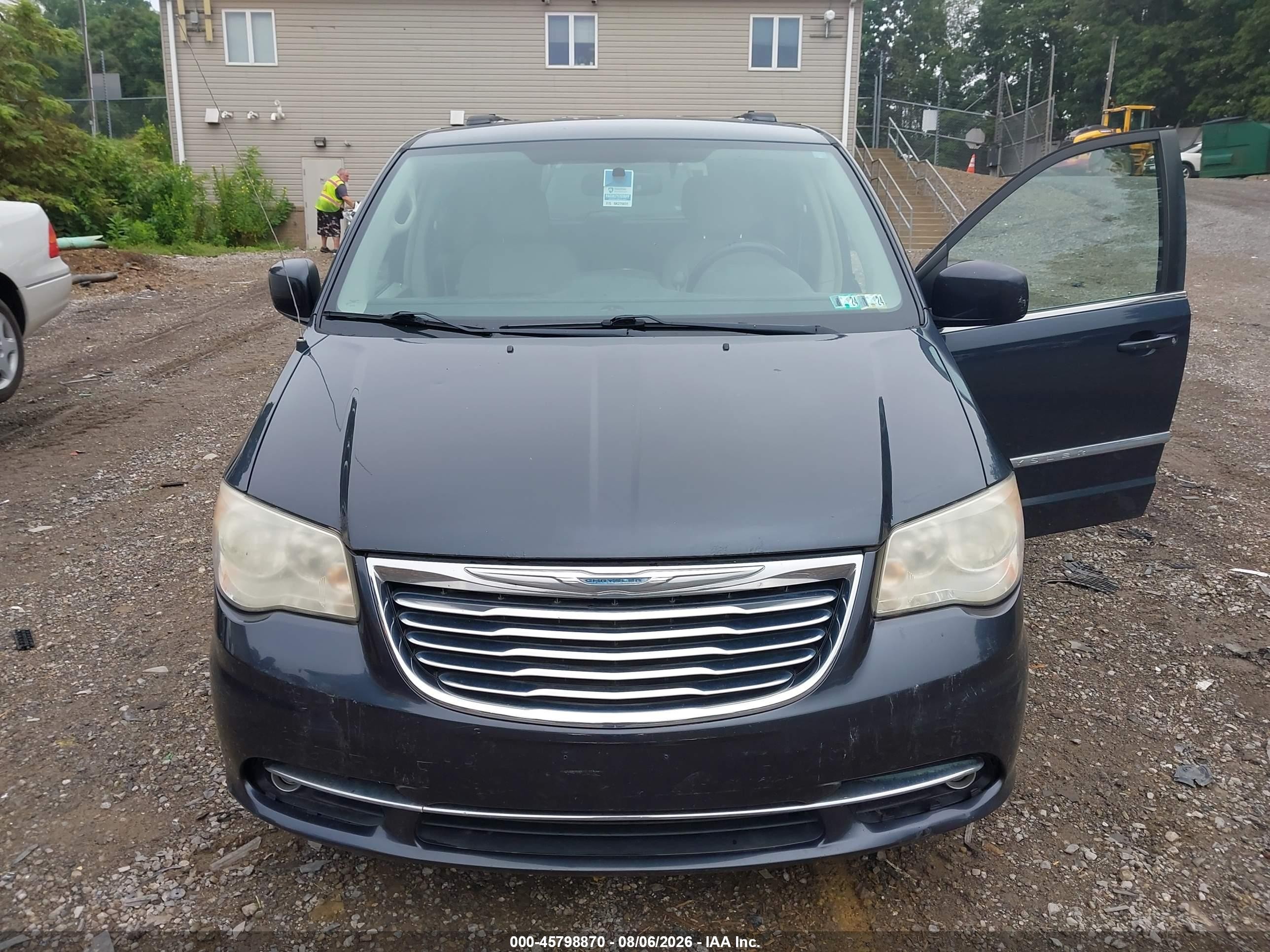 2013 Chrysler Town & Country Touring Gray vin: 2C4RC1BG8DR793414