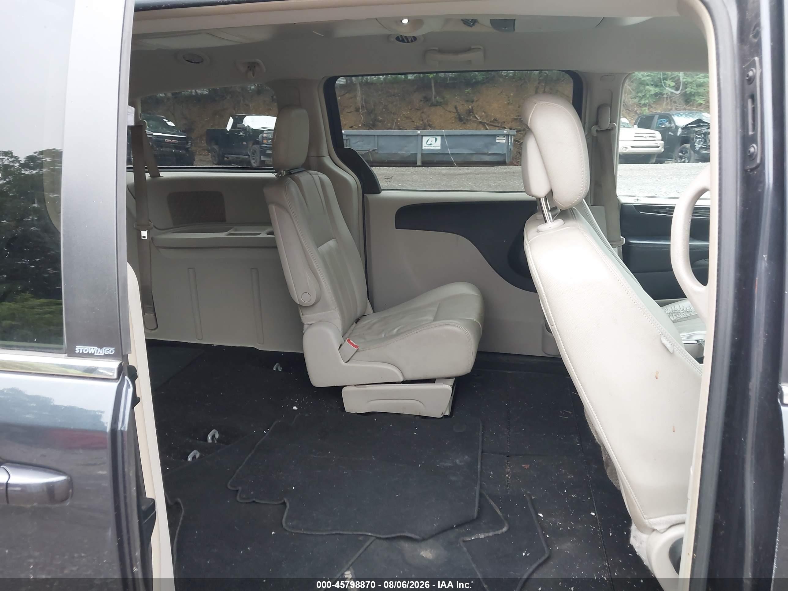 2013 Chrysler Town & Country Touring Gray vin: 2C4RC1BG8DR793414