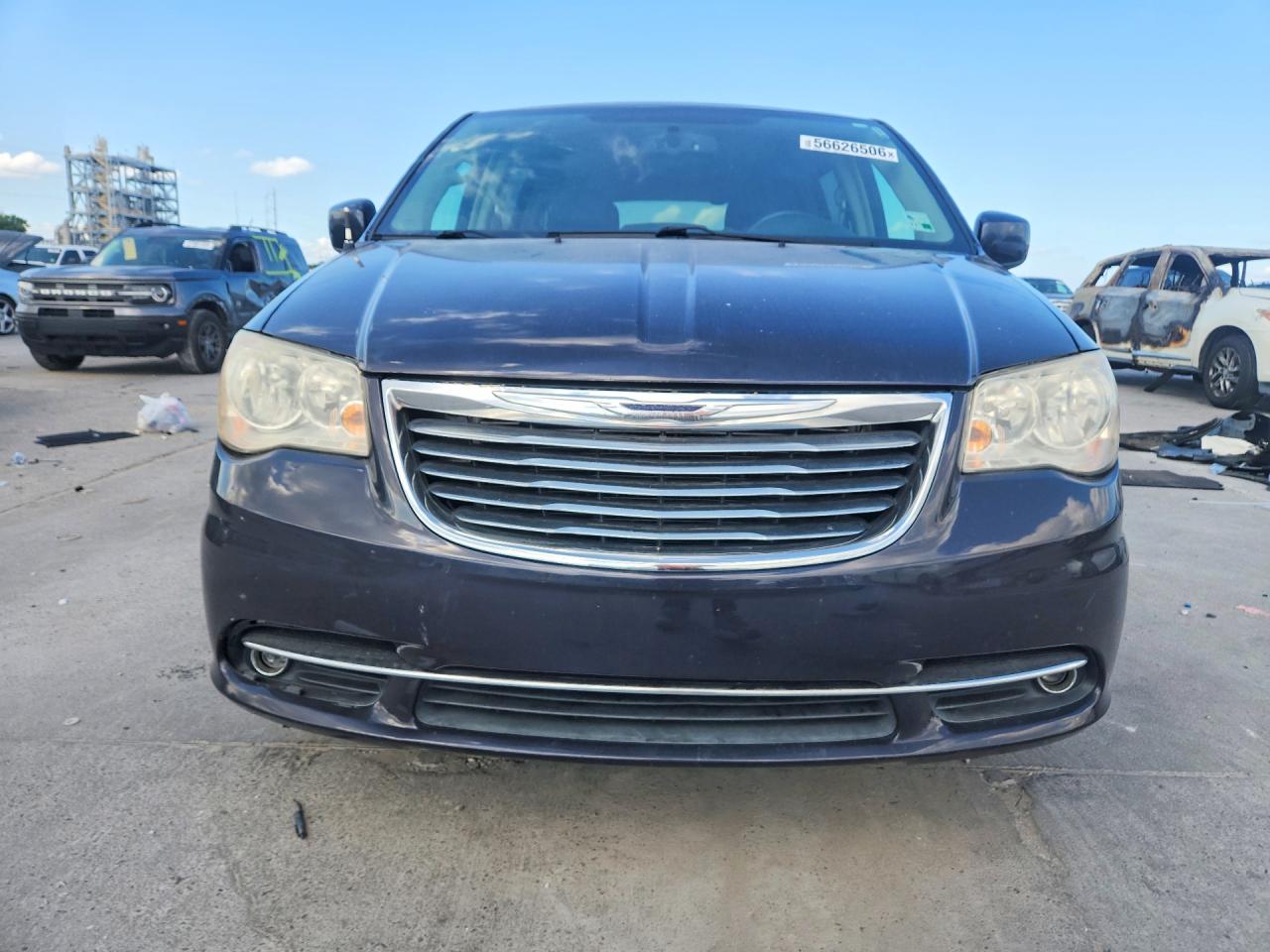 2014 Chrysler Town & Country Touring Gray vin: 2C4RC1BG8ER124545