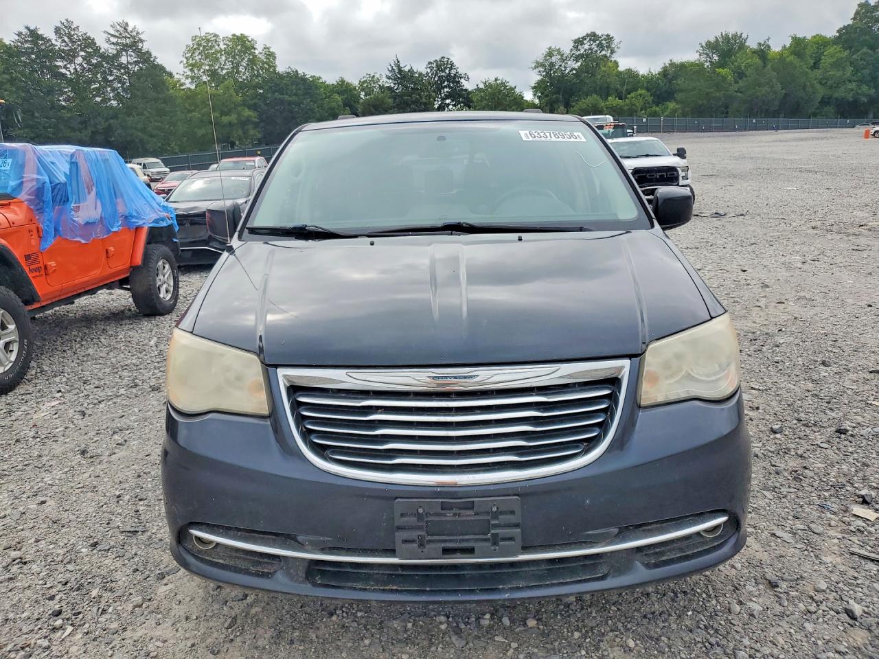 2014 Chrysler Town & Country Touring Серый vin: 2C4RC1BG8ER176340