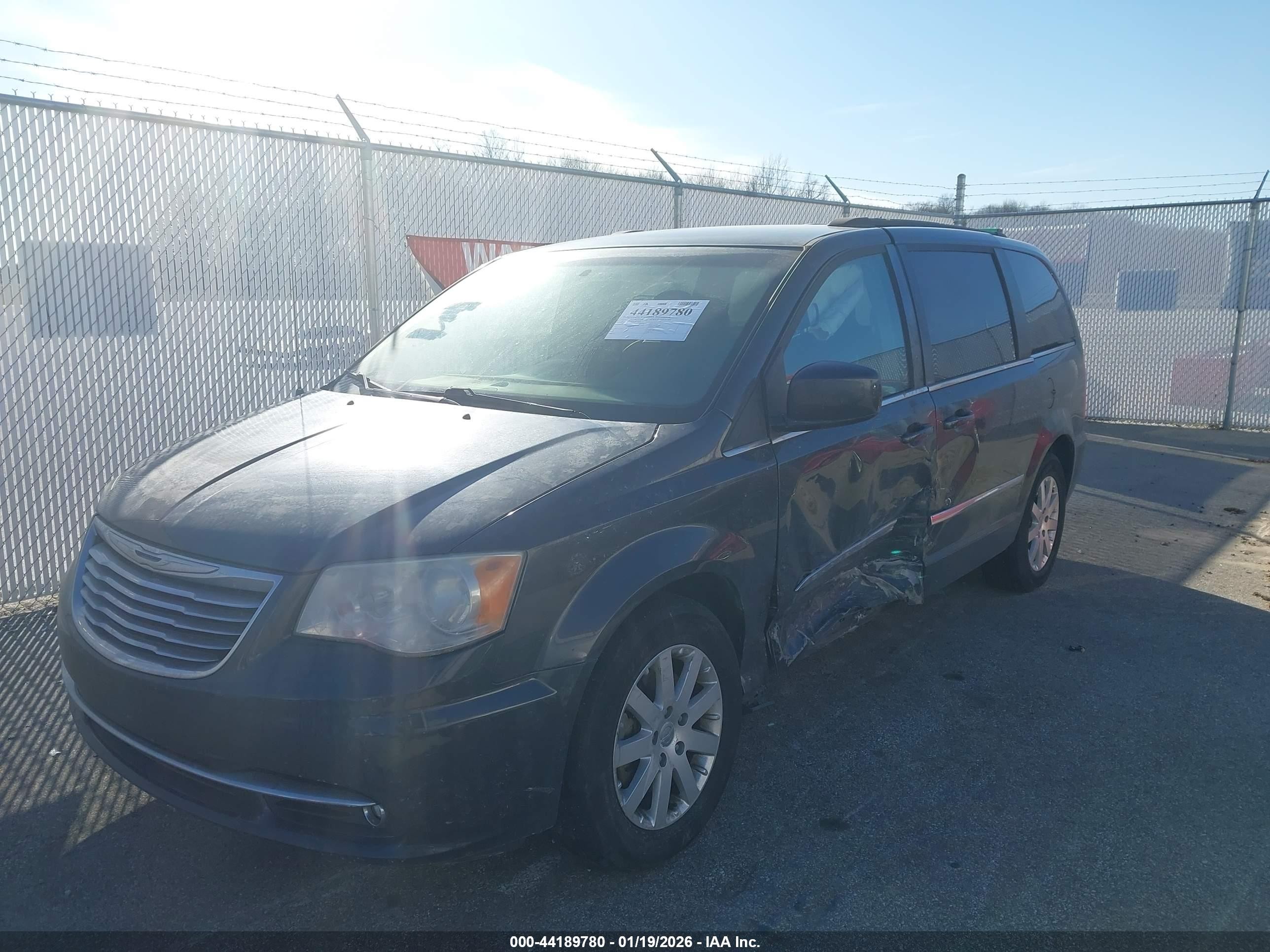 2014 Chrysler Town & Country Touring Dark Blue vin: 2C4RC1BG8ER215928