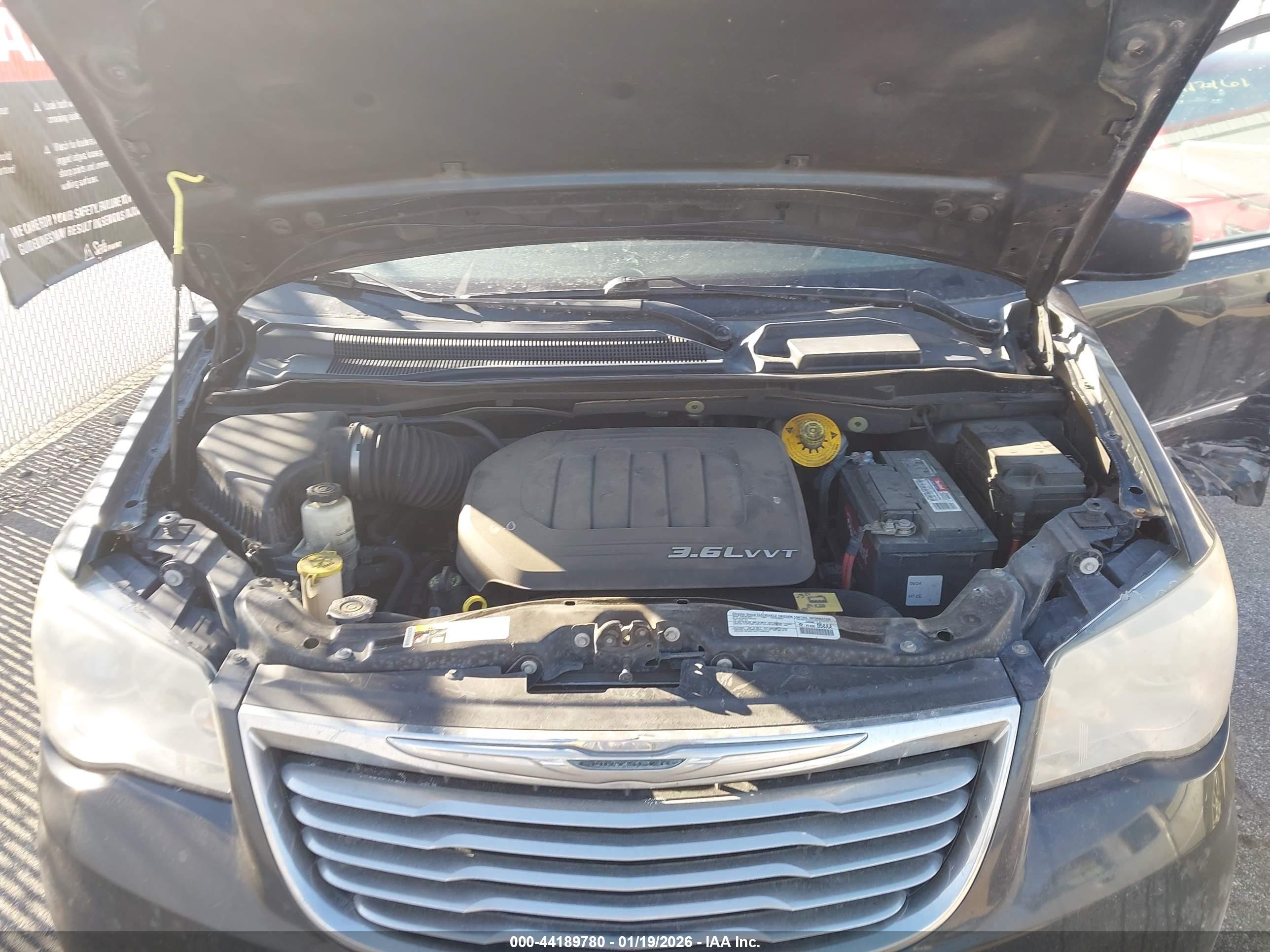 2014 Chrysler Town & Country Touring Dark Blue vin: 2C4RC1BG8ER215928