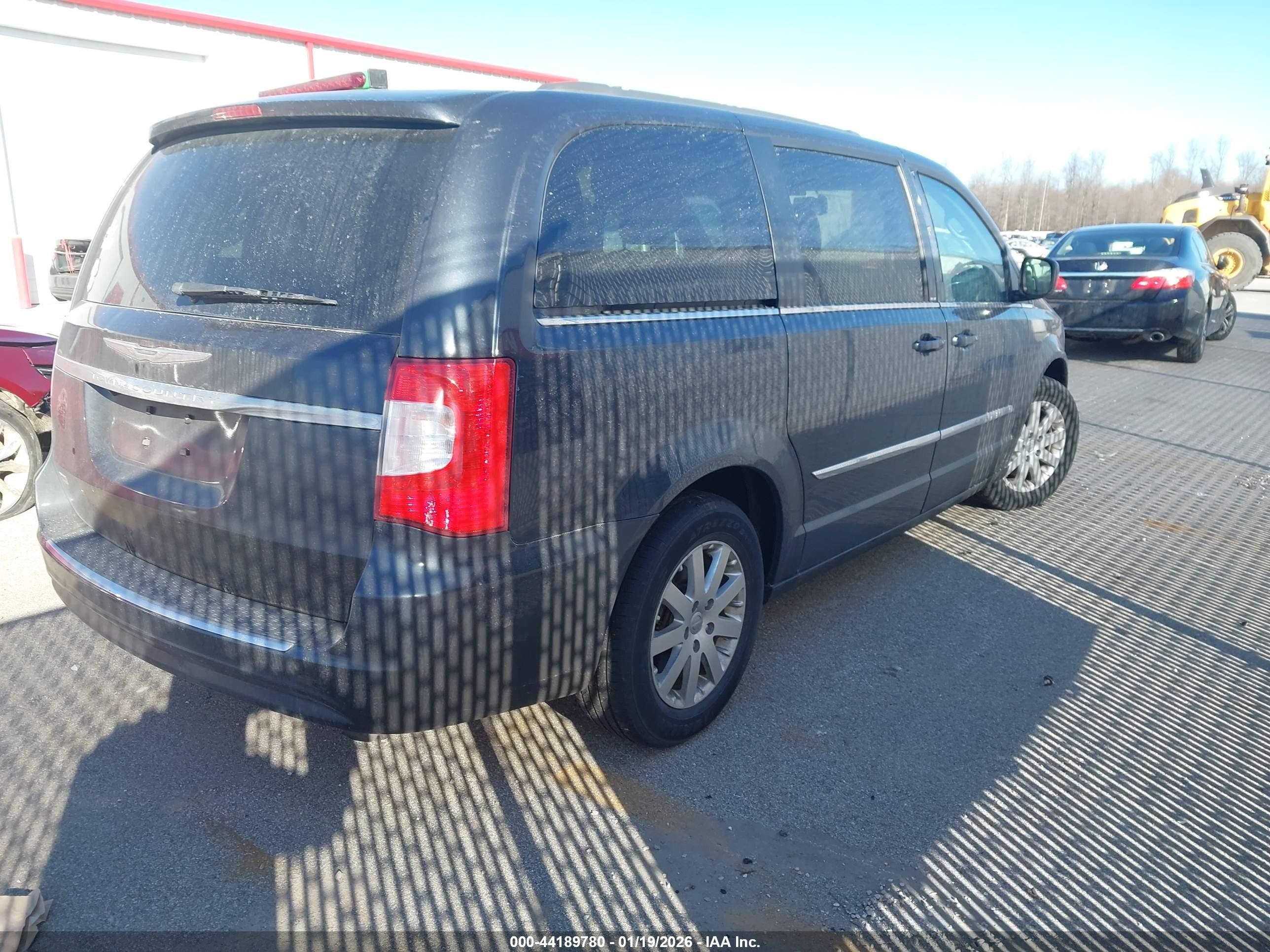 2014 Chrysler Town & Country Touring Dark Blue vin: 2C4RC1BG8ER215928