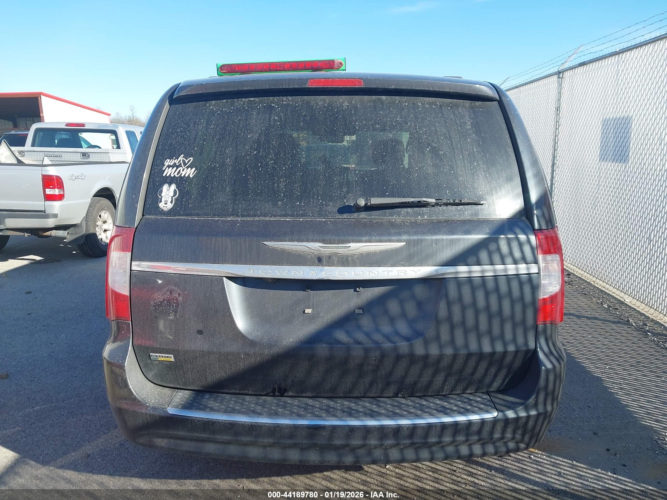 2014 Chrysler Town & Country Touring Dark Blue vin: 2C4RC1BG8ER215928