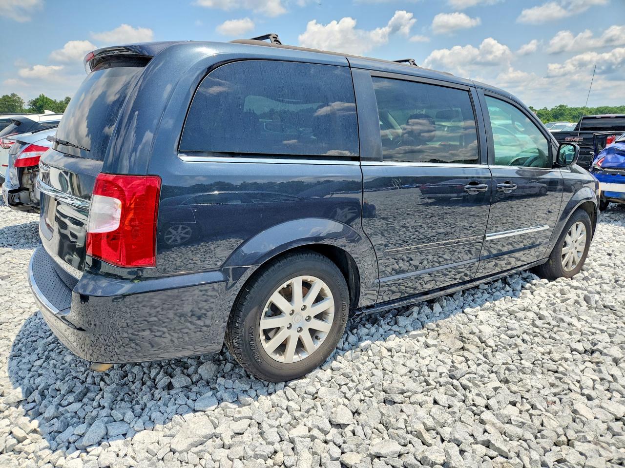 2014 Chrysler Town & Country Touring Угольный vin: 2C4RC1BG8ER268967