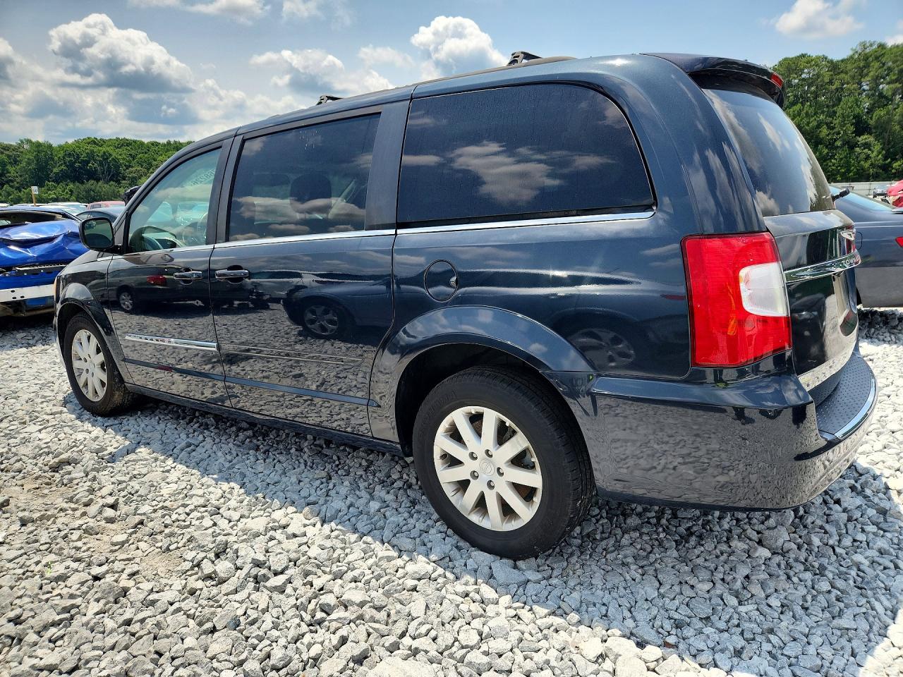 2014 Chrysler Town & Country Touring Угольный vin: 2C4RC1BG8ER268967